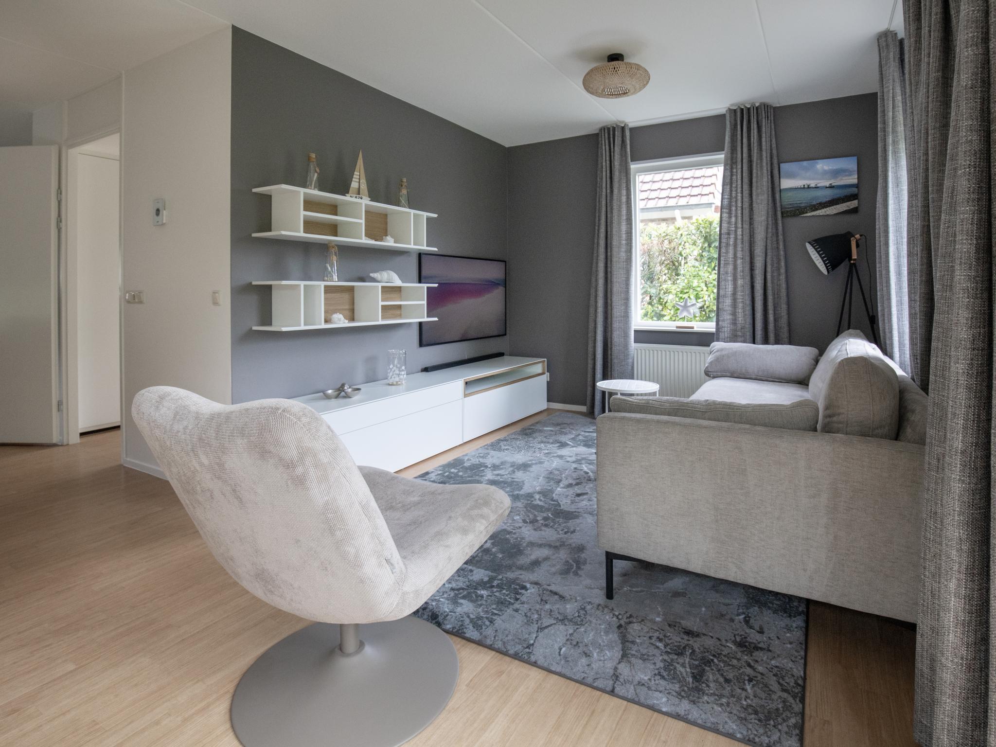 Outdoor terrace and views at La Courege in Zonnemaire