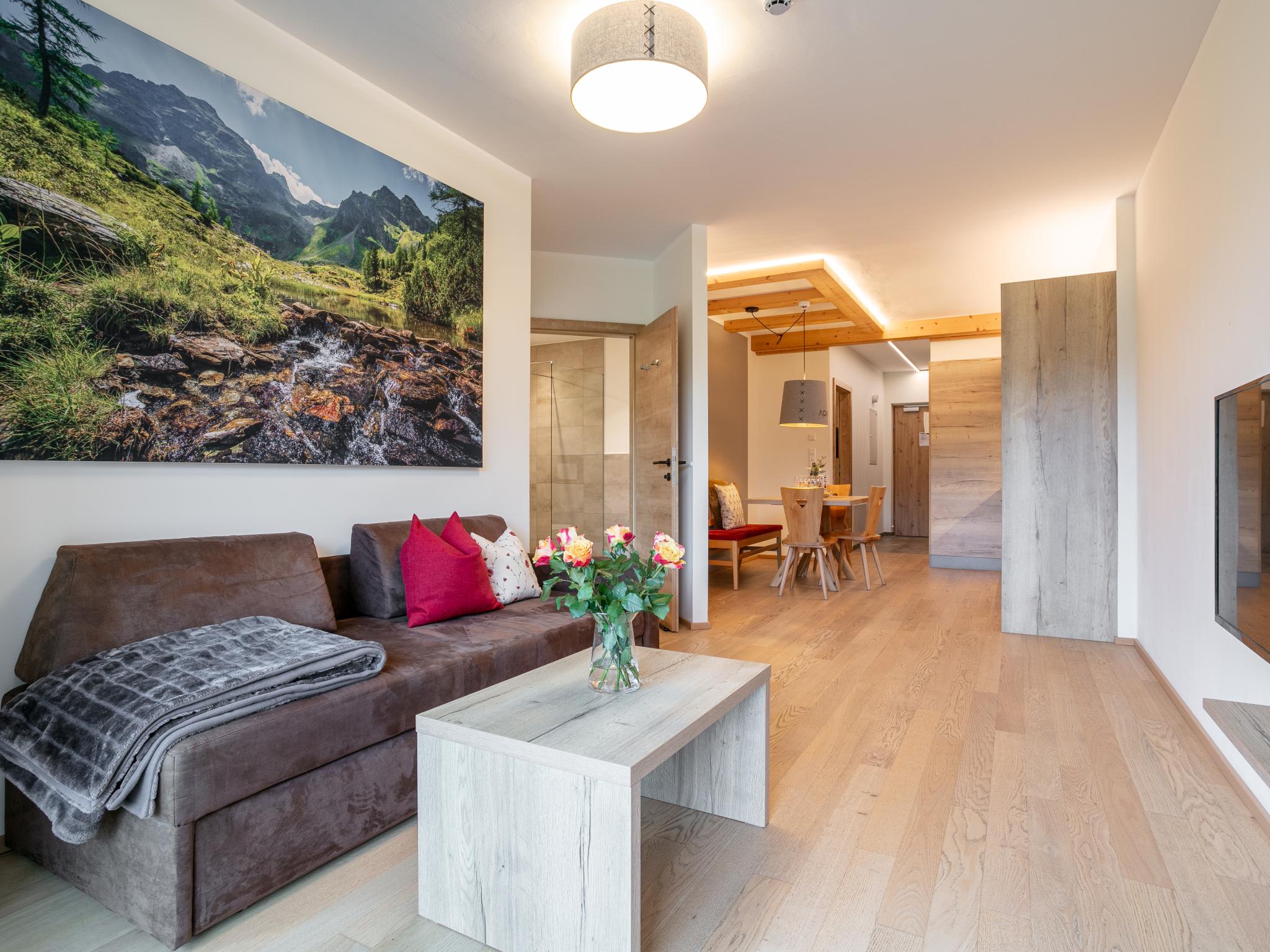 Living area at Apart33 Top 2-9 in Haus im Ennstal