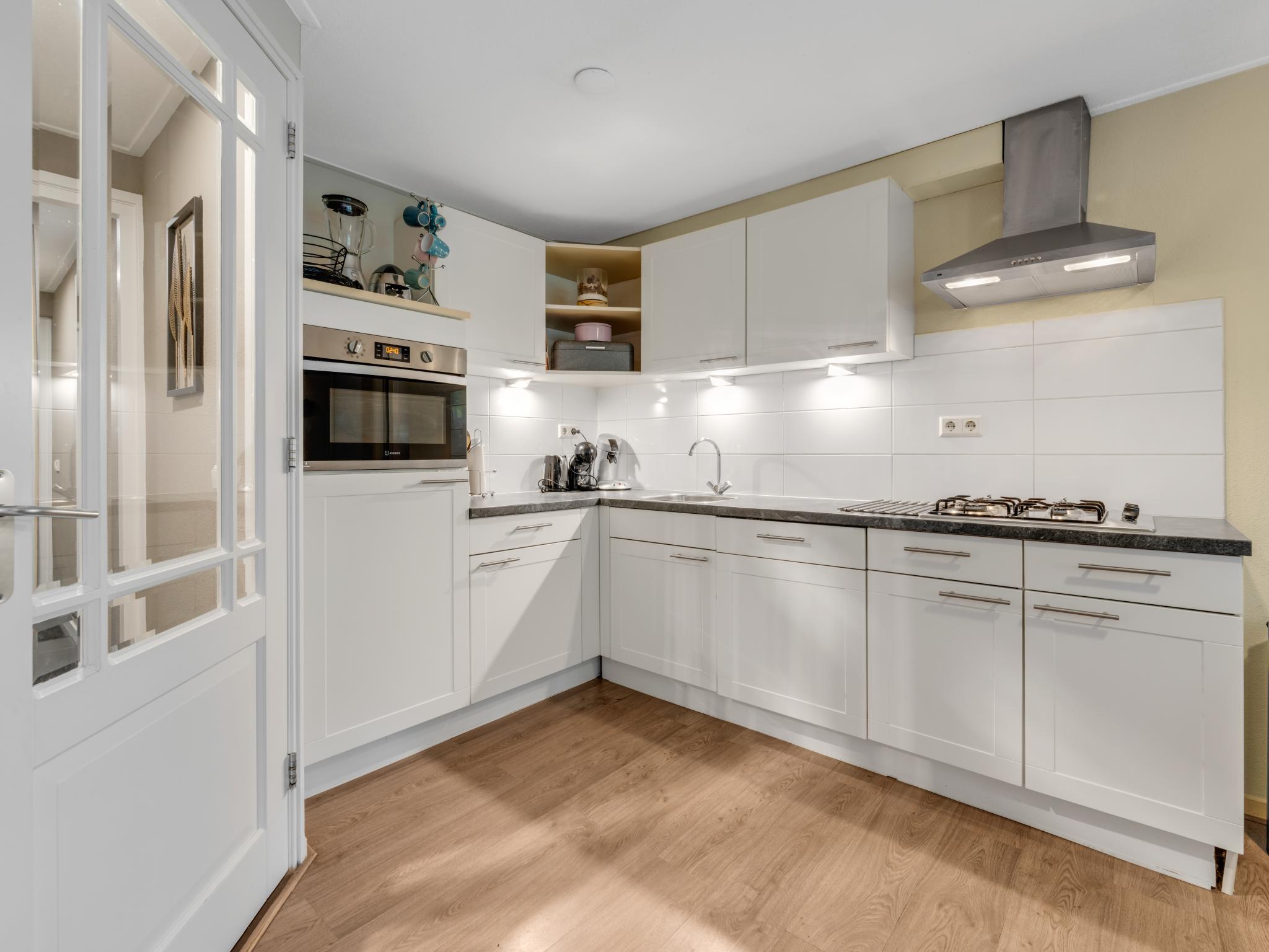 Outdoor terrace and views at Rutershoeske in Veendam