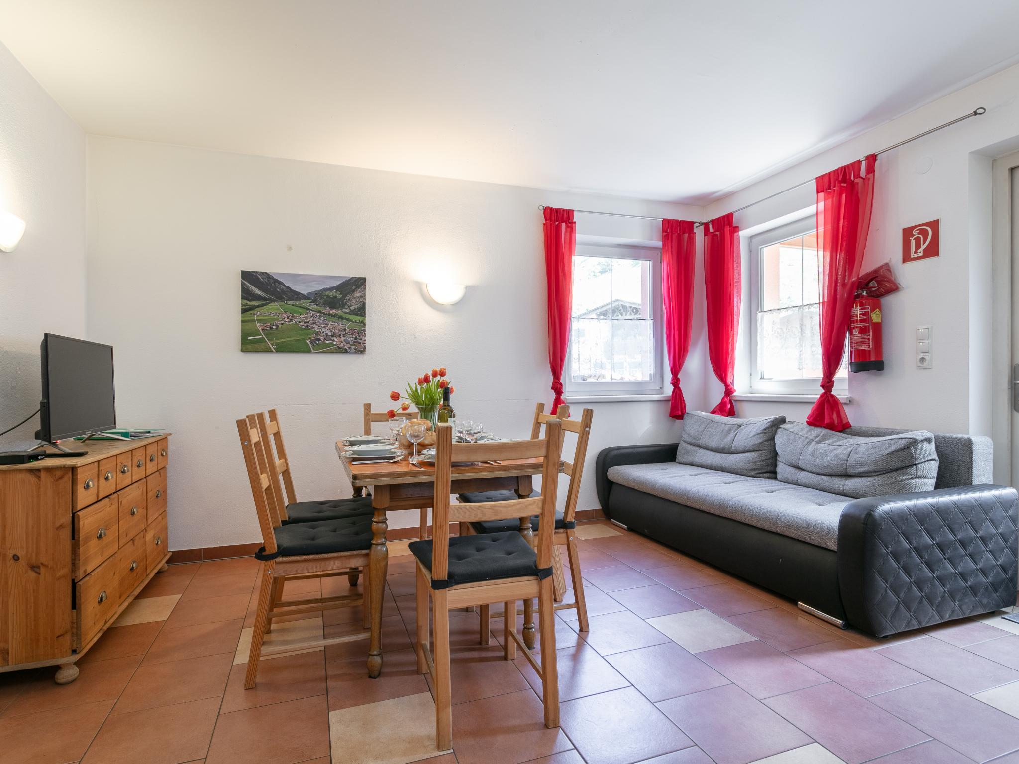 Modern kitchen at Haus Oliver 1 in Längenfeld