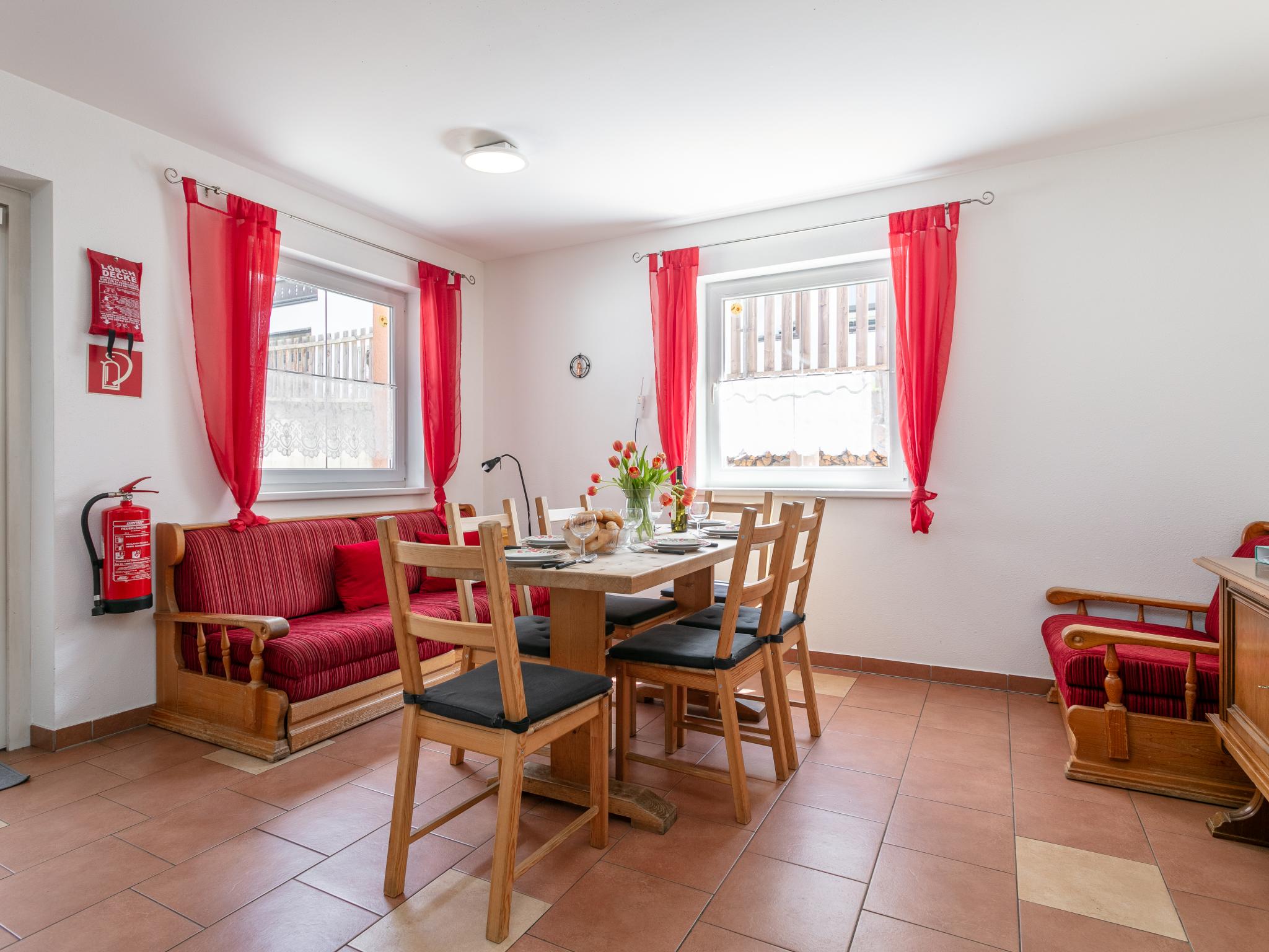 Outdoor terrace and views at Haus Oliver 3 in Längenfeld
