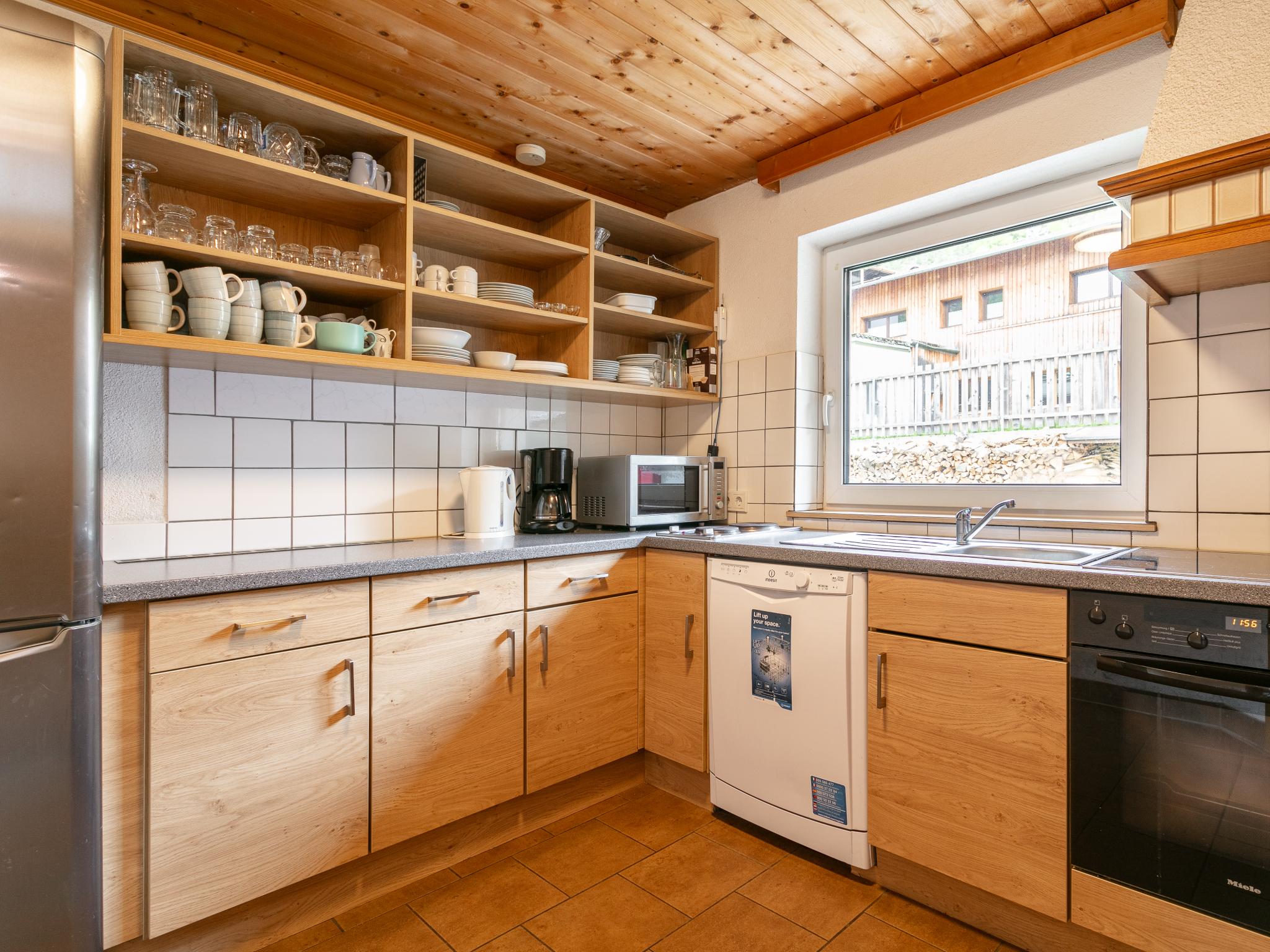 Modern kitchen at Haus Joachim in Längenfeld