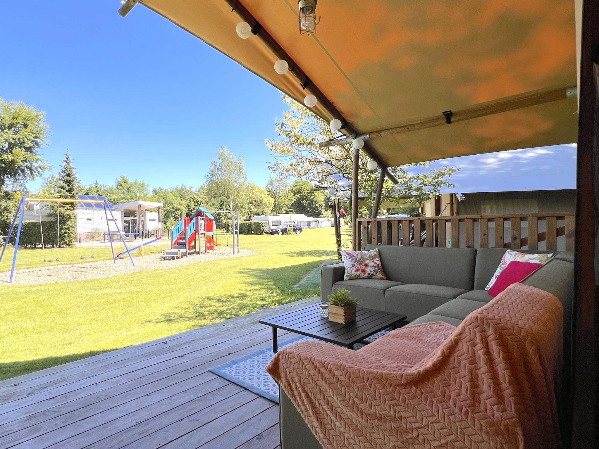 Living area at De Vlinder in Hulshorst