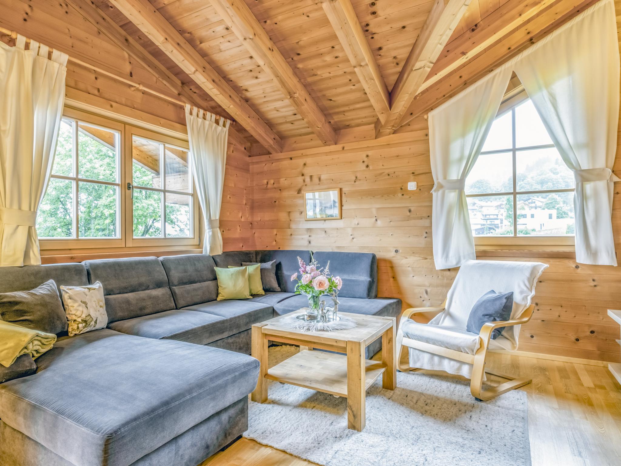Modern kitchen at In Skiliftnähe in Brixen im Thale