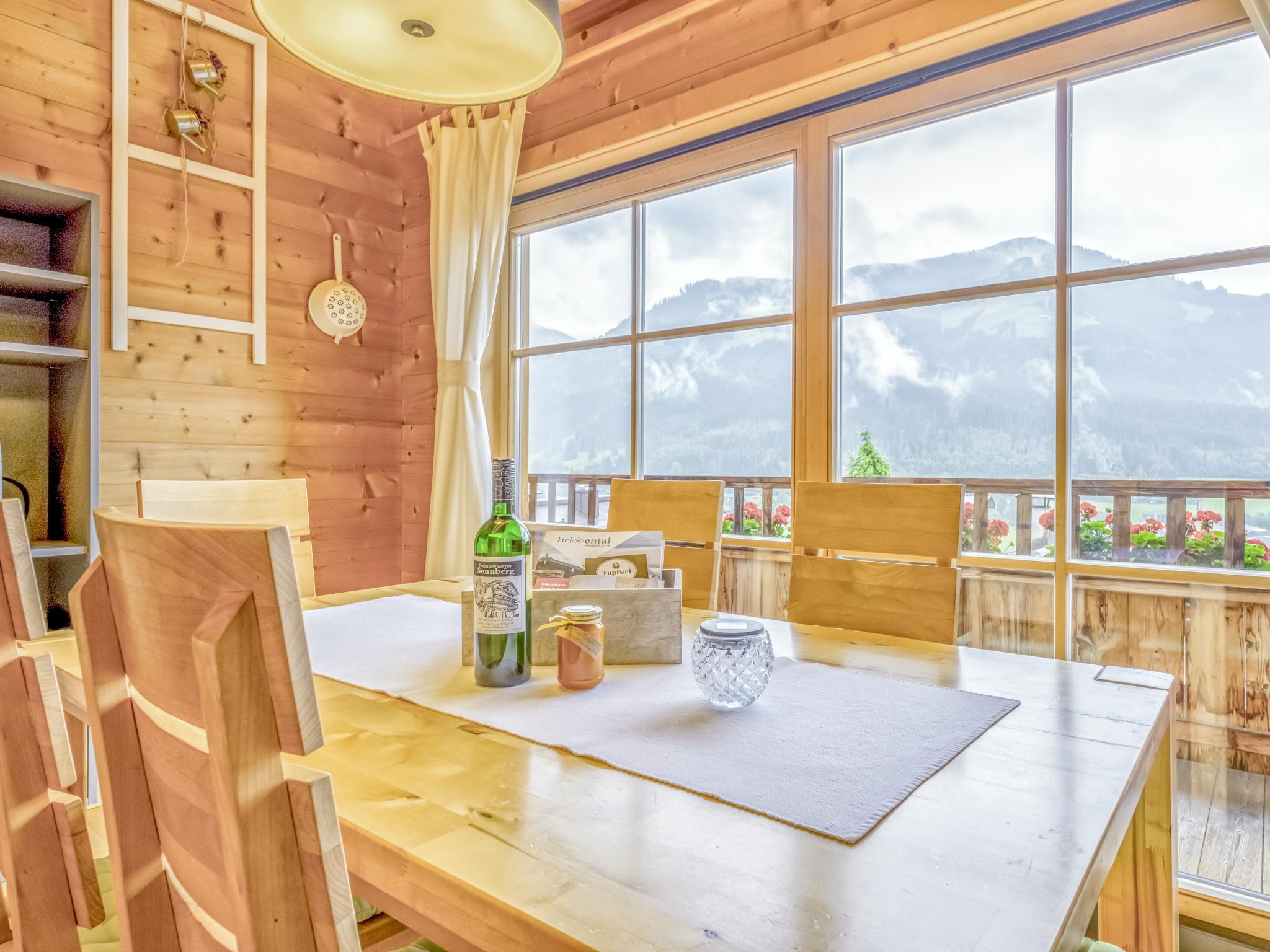 Bedroom with comfortable beds at In Skiliftnähe in Brixen im Thale