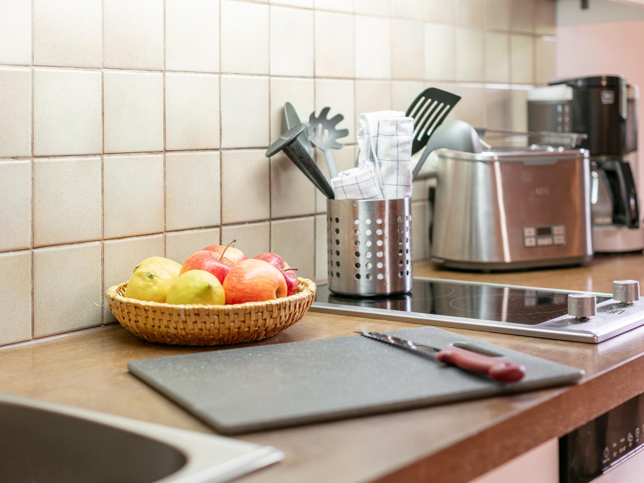 Outdoor terrace and views at Zellner Top 8 in Alpbach