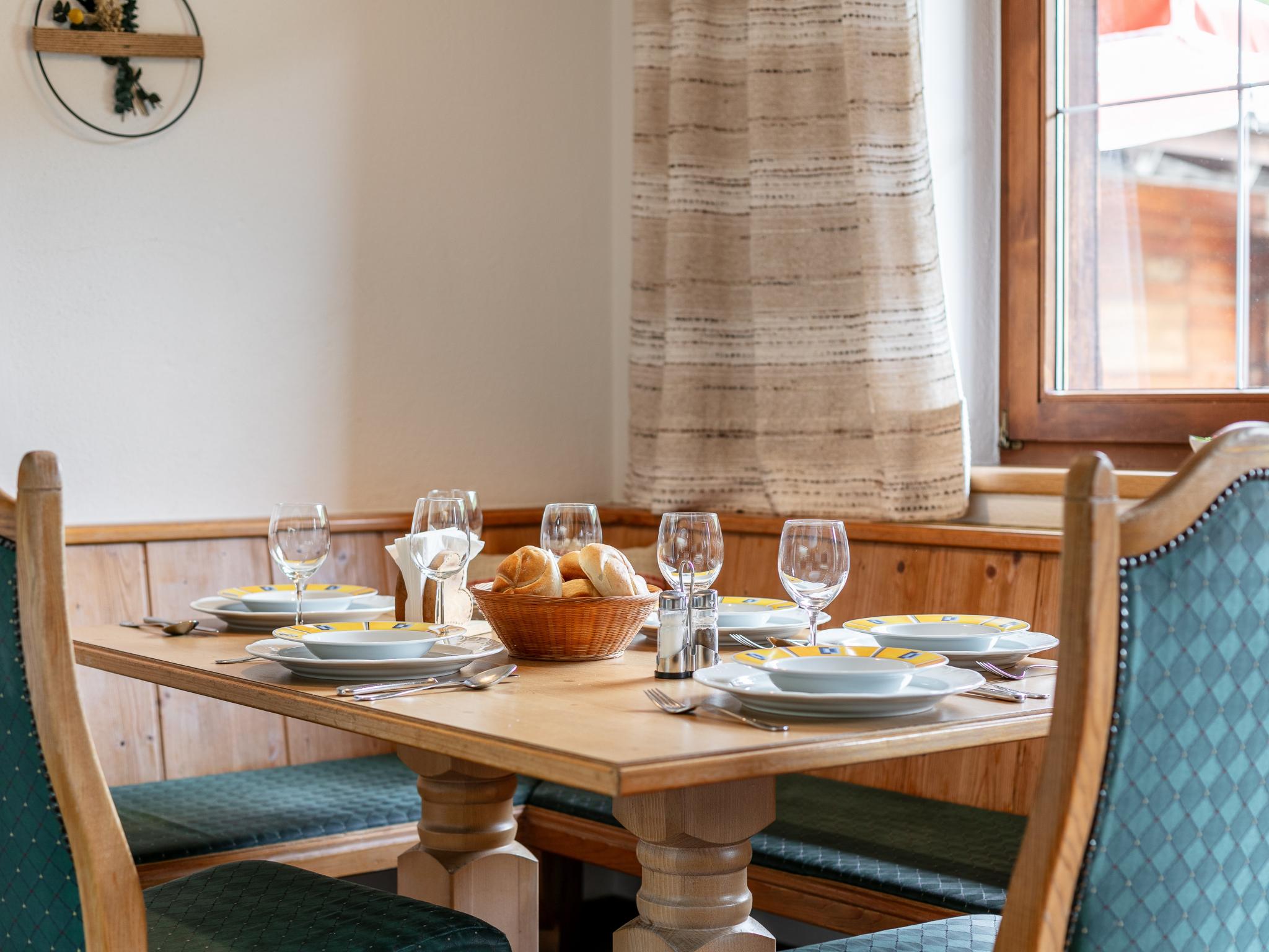 Outdoor terrace and views at Zellner Top 4 und 5 in Alpbach