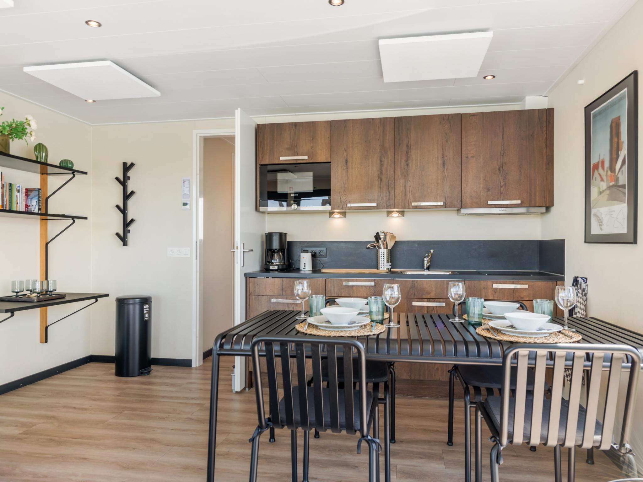 Modern kitchen at Aldebaran in Nieuwpoort