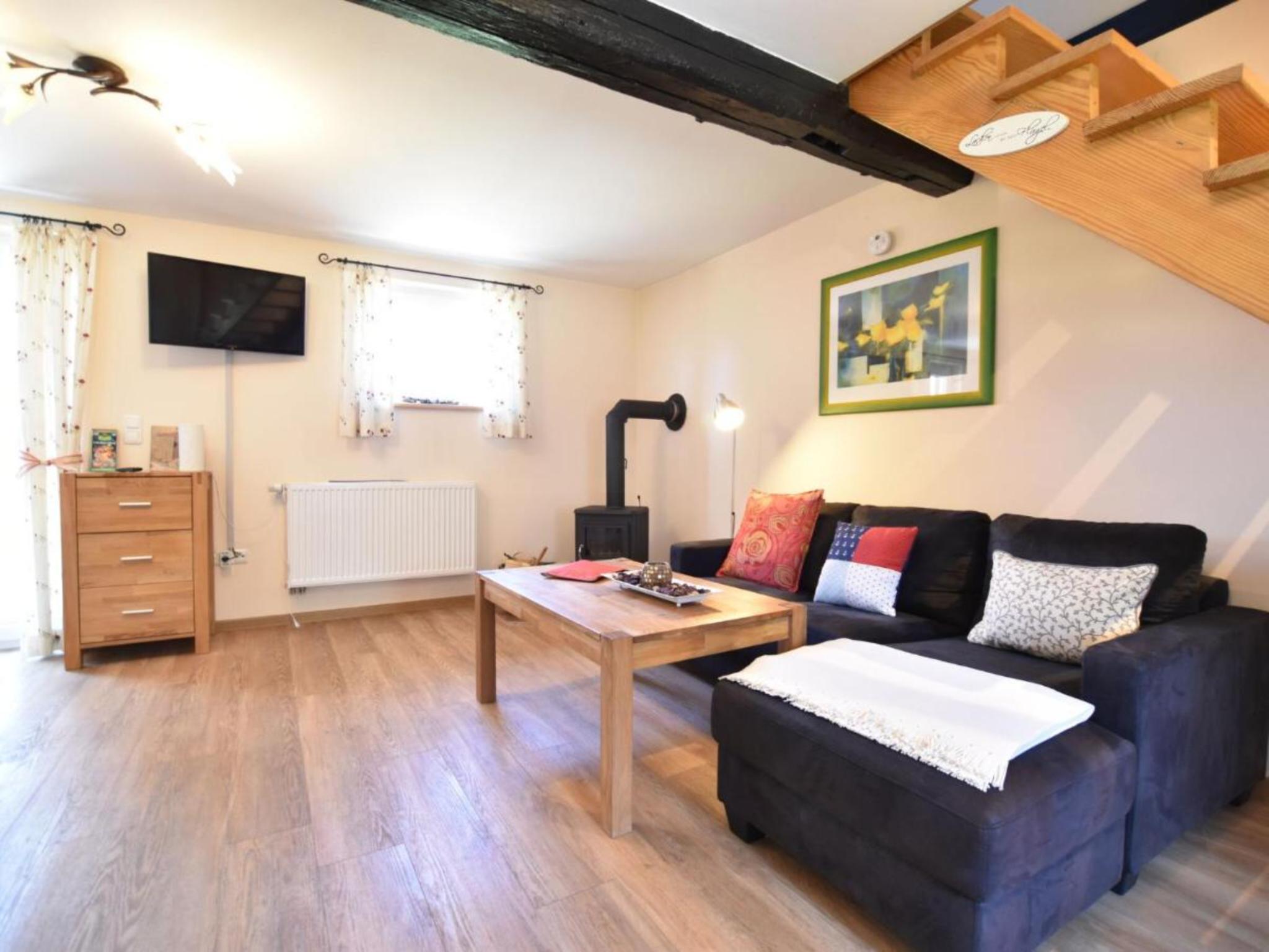 Living area at Natur Pur in Zierow