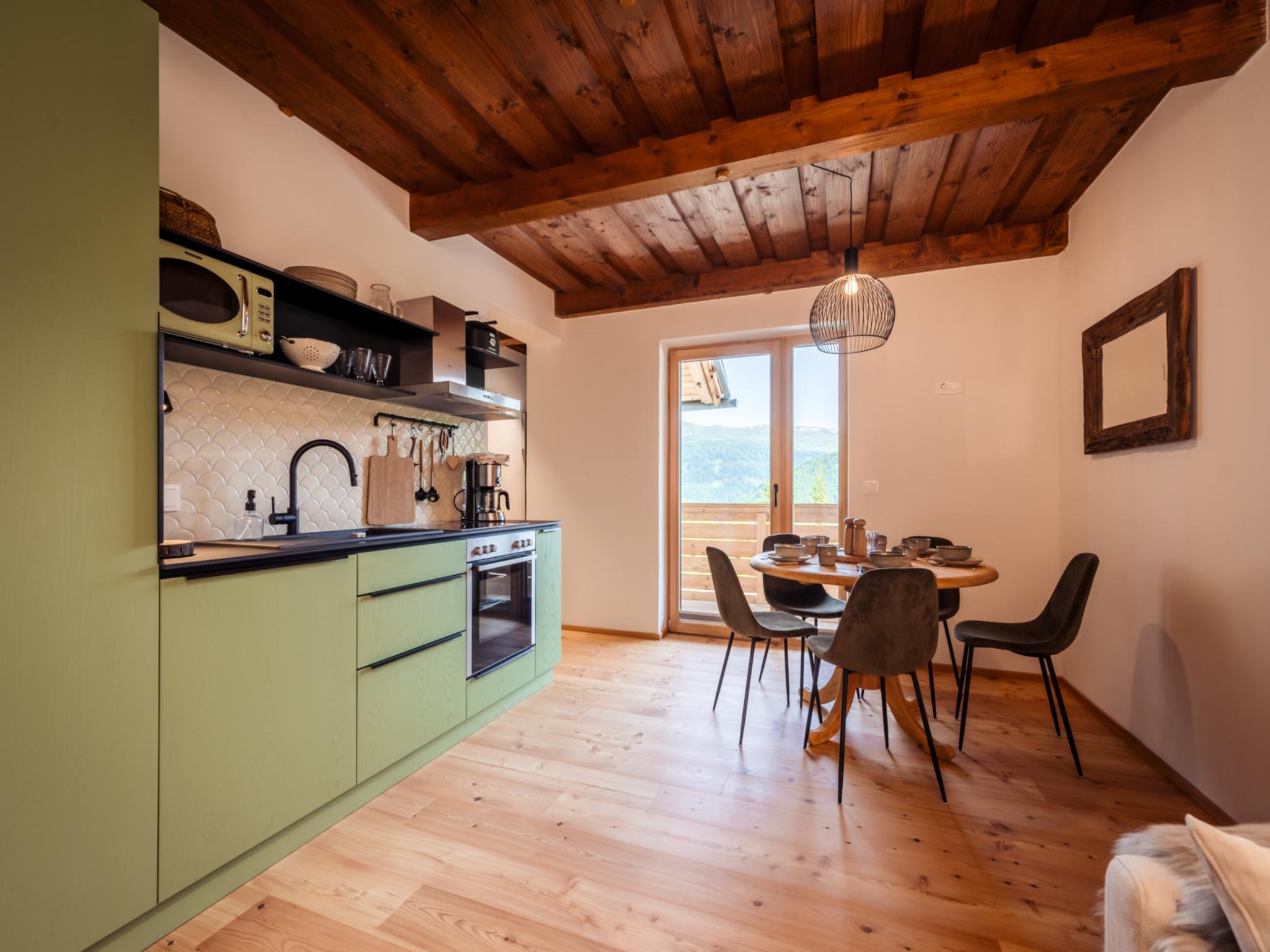 Modern kitchen at Nockalmhof in Kremsbrücke
