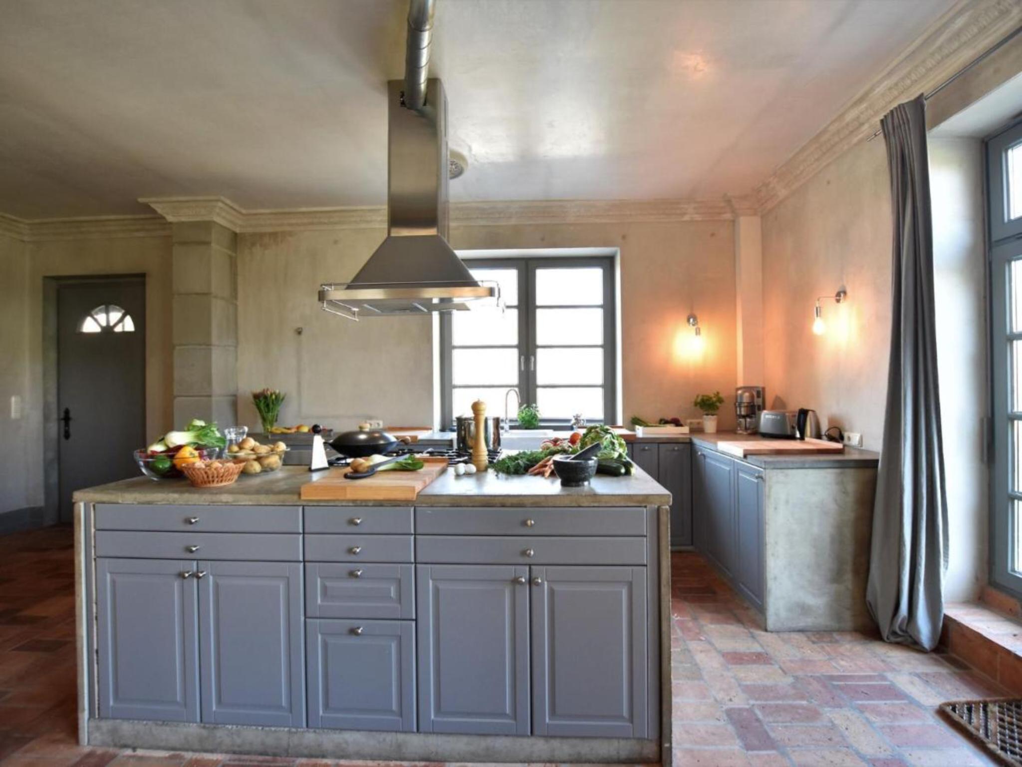 Swimming pool area at Gutshof Detershagen L in Detershagen