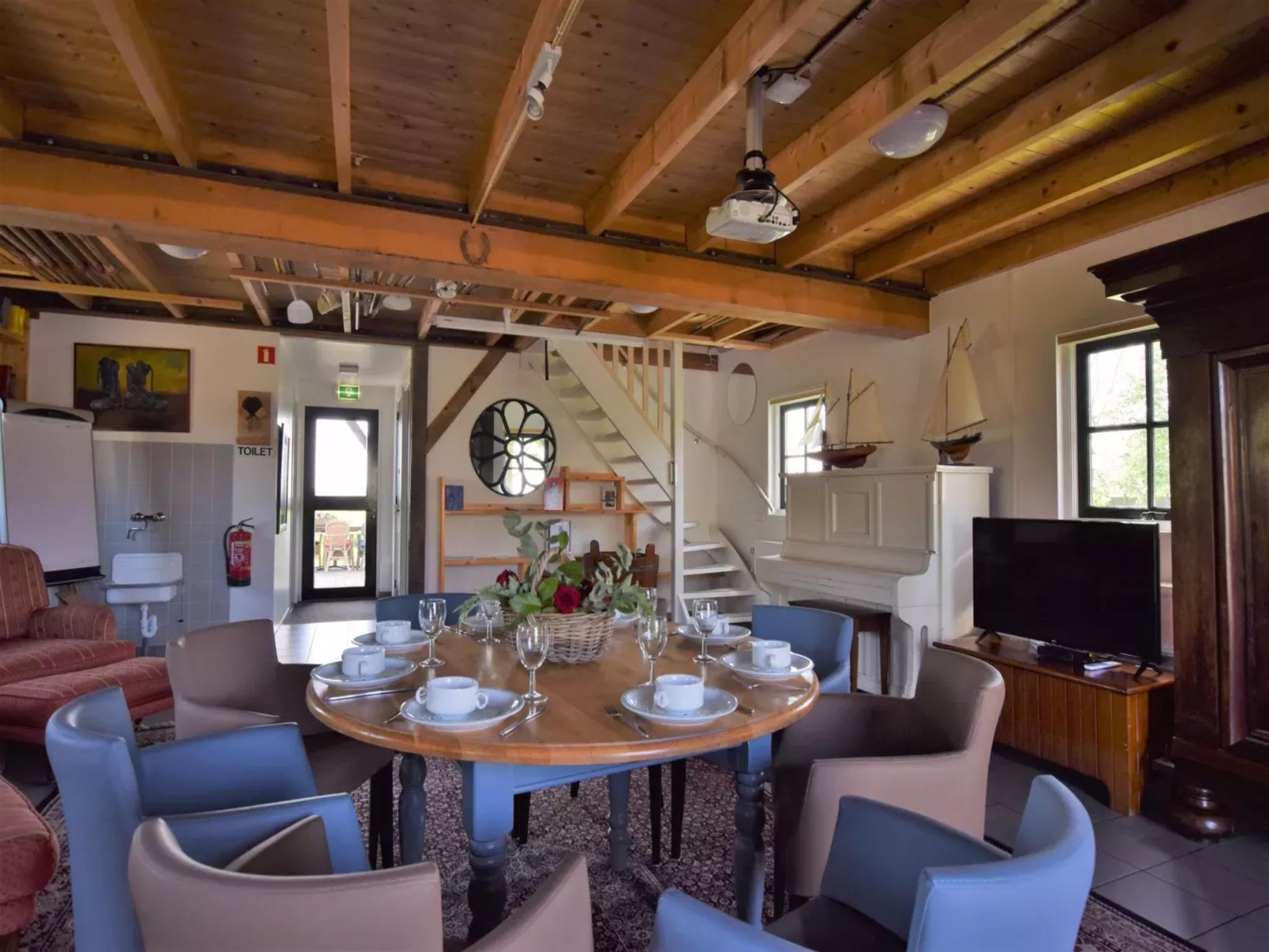 Modern kitchen at De Schuur in Kaag