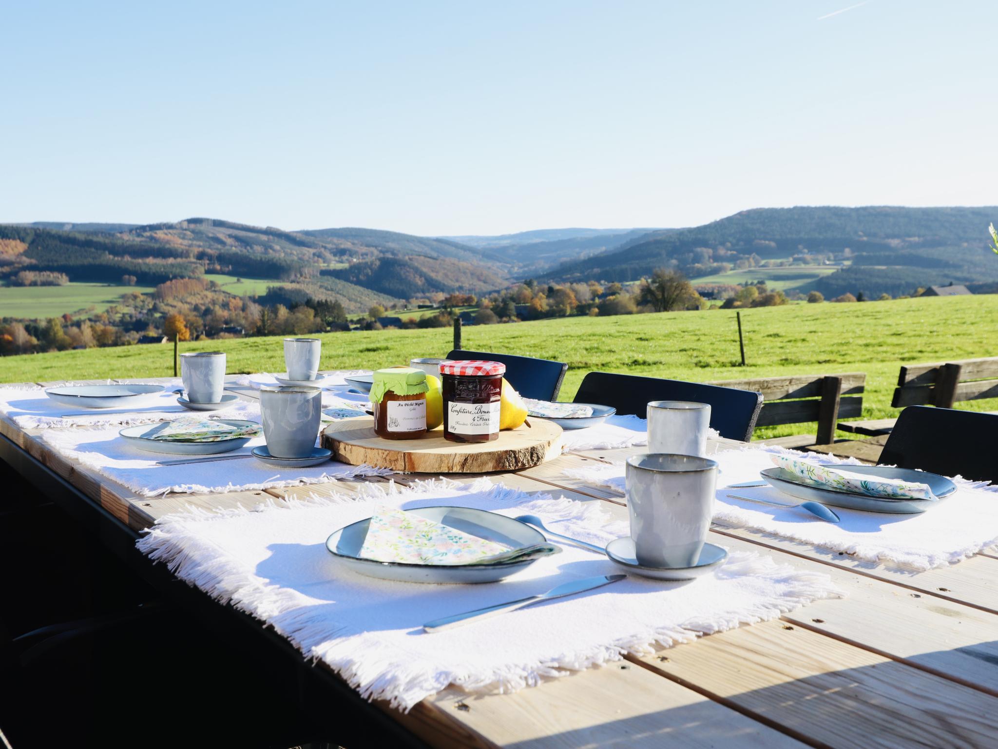 Living area at Les Charmes in Chevron