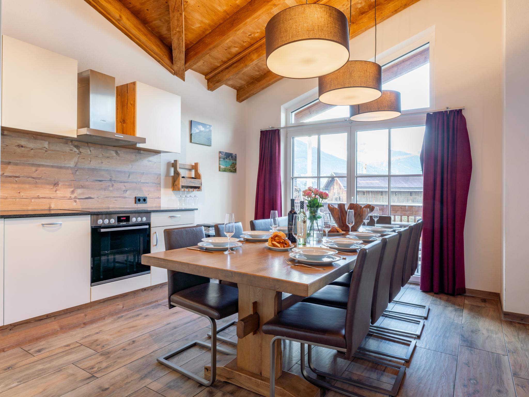 Bedroom with comfortable beds at Tauern Suites Mitterwirt TOP 224 - Penthouse Maiskogel-view in Piesendorf