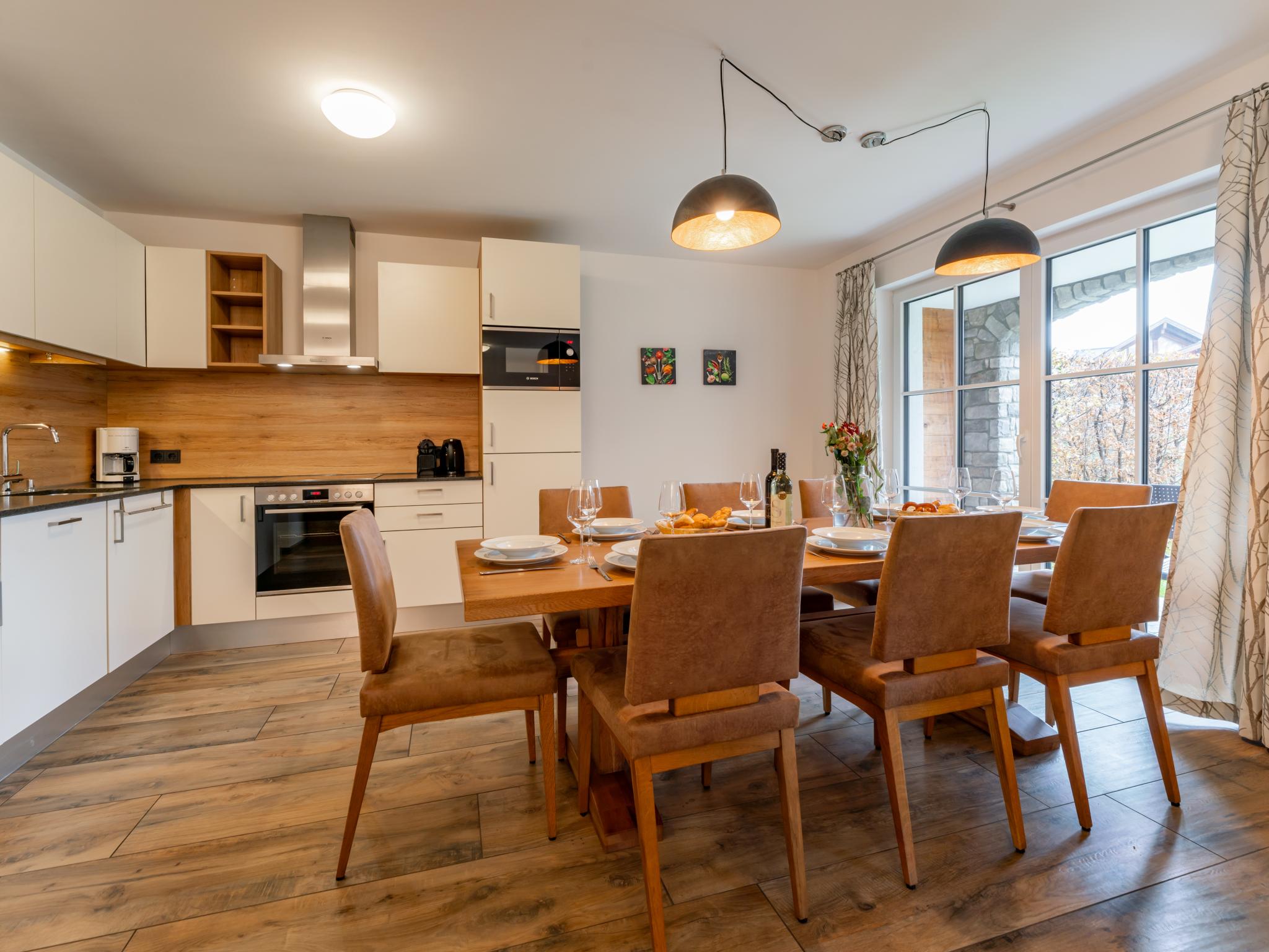 Modern kitchen at Tauern Suites Mitterwirt TOP 204 in Piesendorf