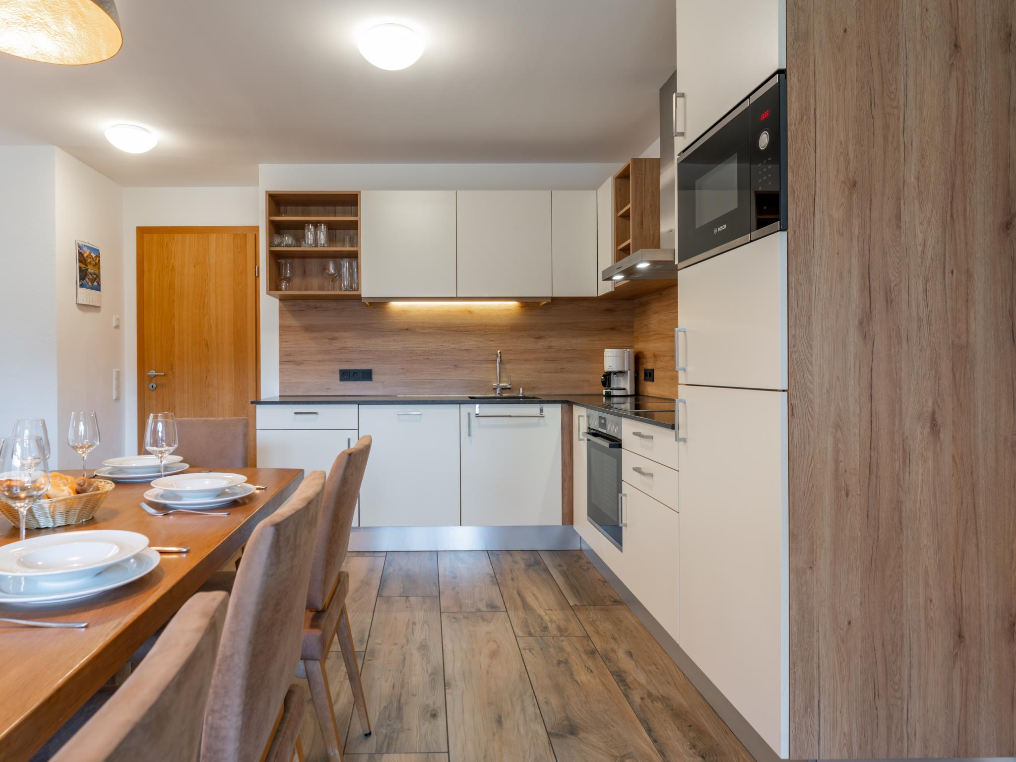 Outdoor terrace and views at Tauern Suites Mitterwirt TOP 204 in Piesendorf