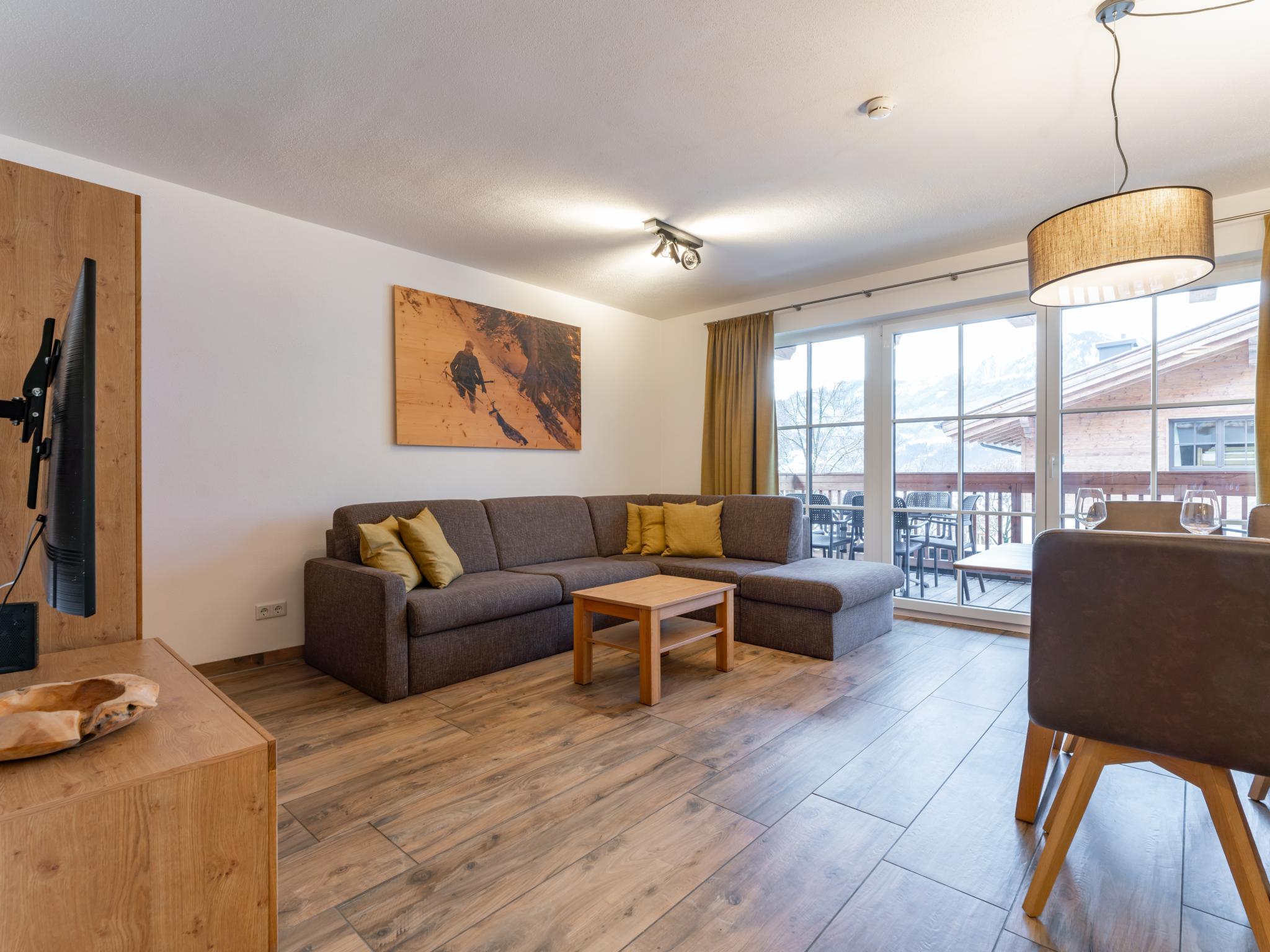 Bedroom with comfortable beds at Tauern Suites Mitterwirt TOP 311 in Piesendorf