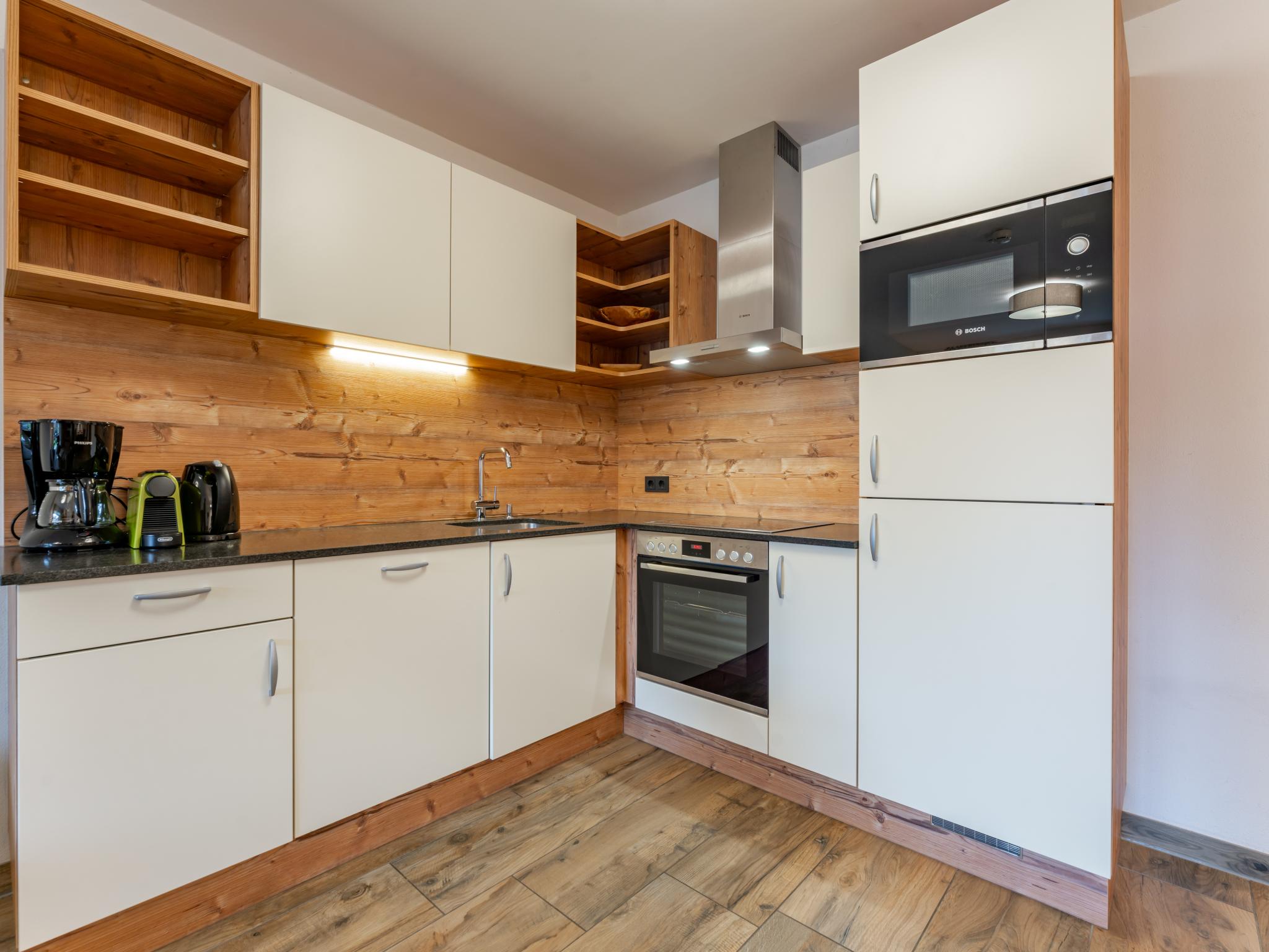 Outdoor terrace and views at Tauern Suites Mitterwirt TOP 203 in Piesendorf