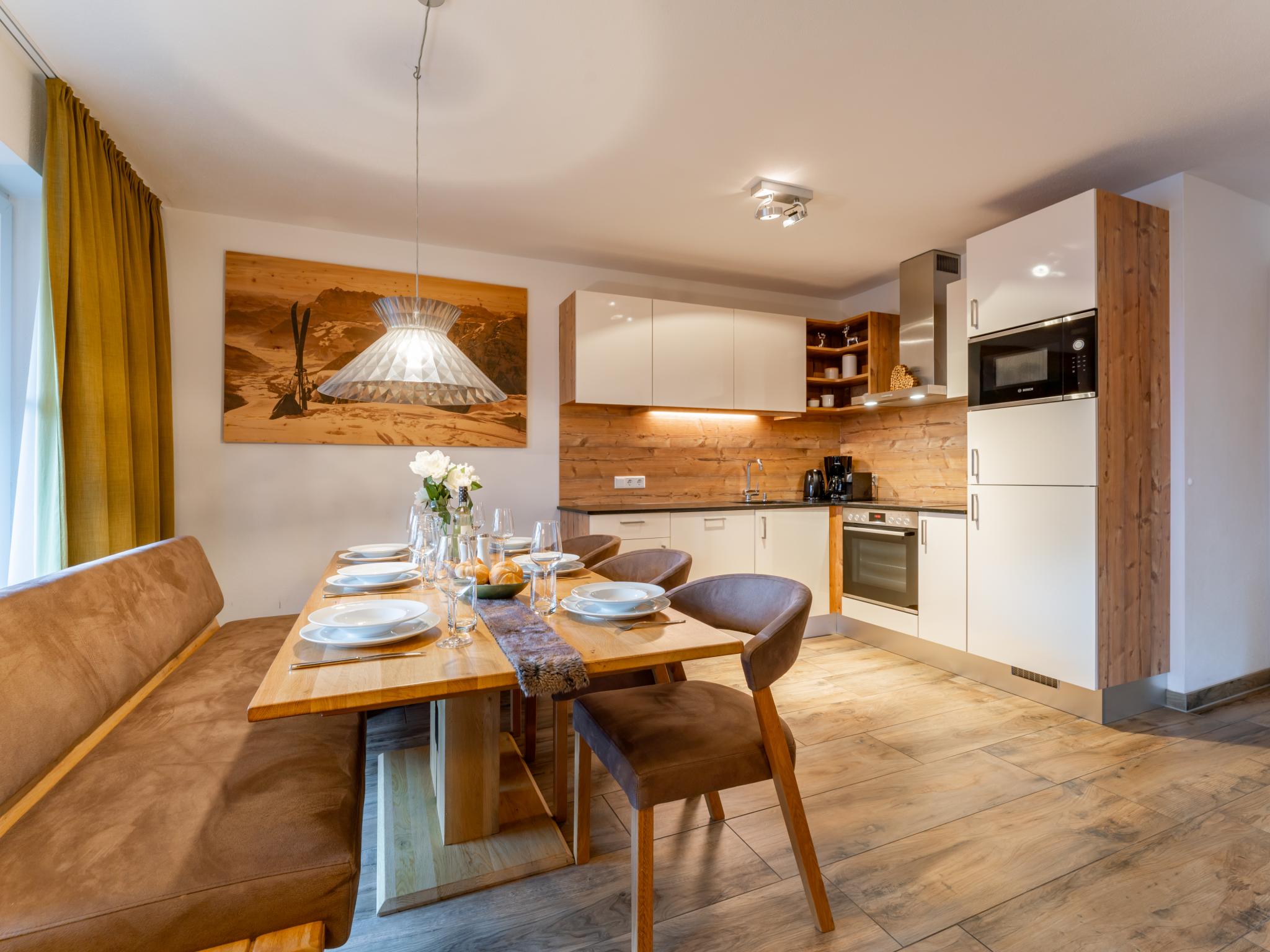Modern kitchen at Tauern Suites Mitterwirt TOP 302 in Piesendorf