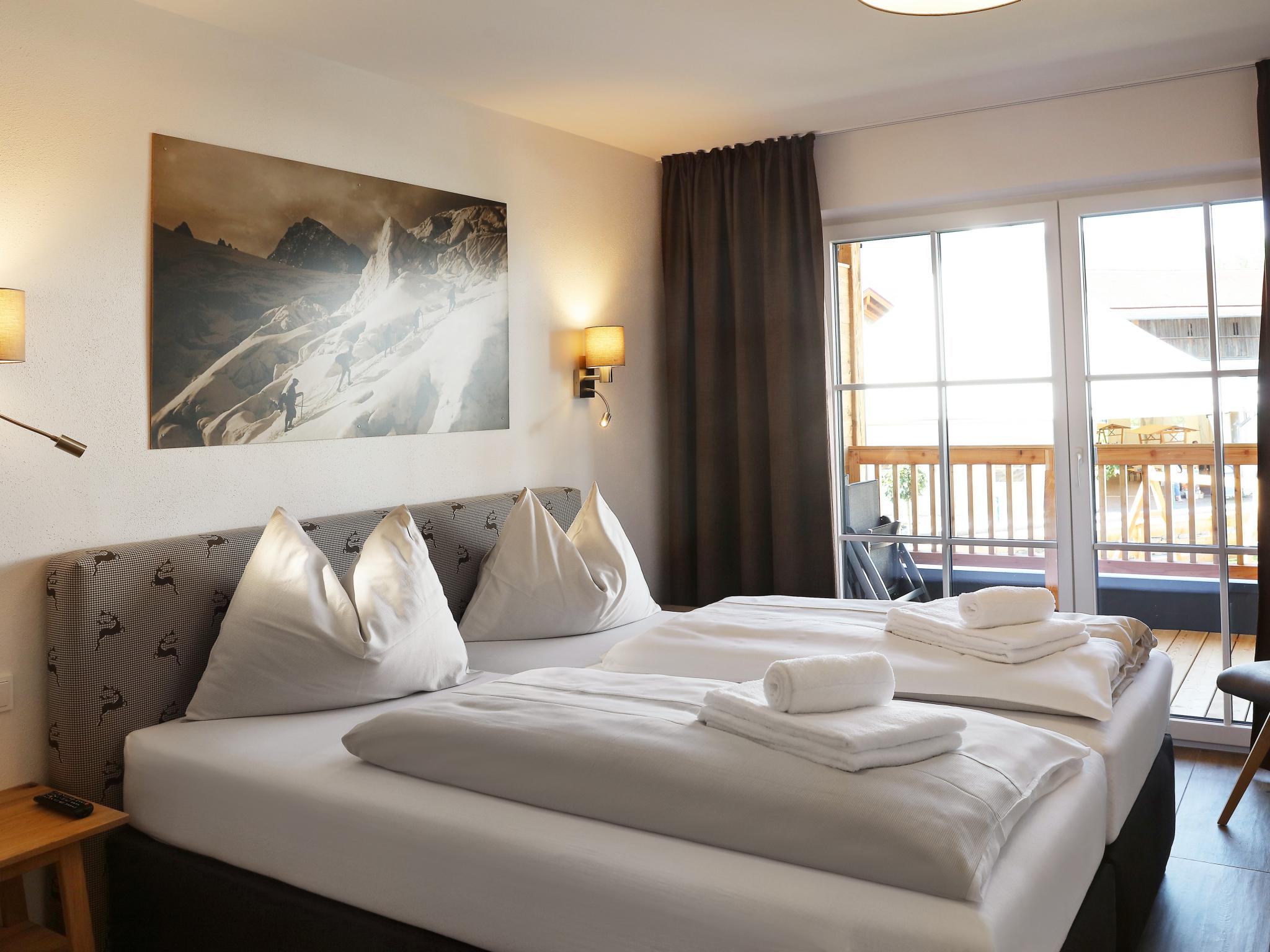 Outdoor terrace and views at Tauern Suites Mitterwirt TOP 213 in Piesendorf