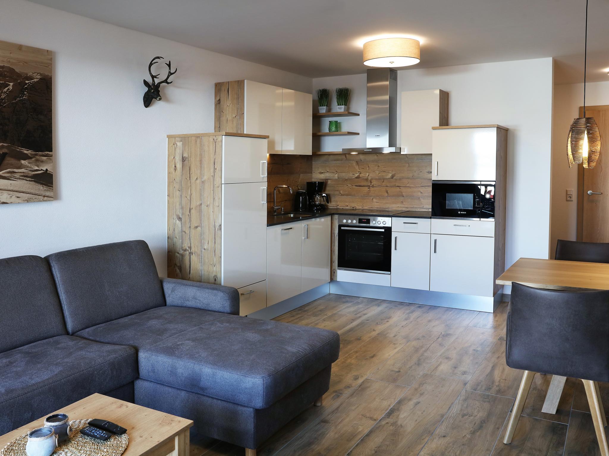 Modern kitchen at Tauern Suites Mitterwirt TOP 213 in Piesendorf