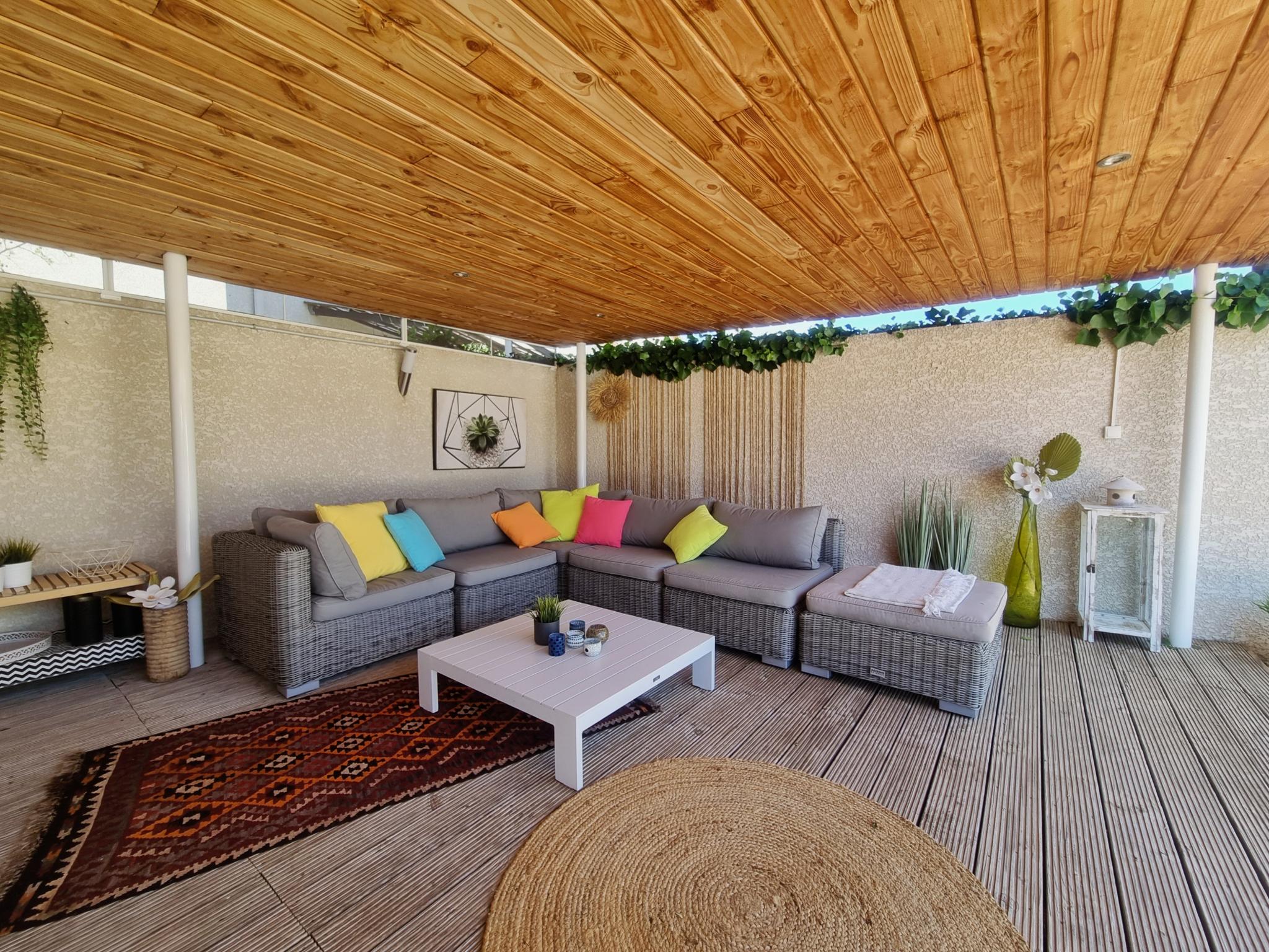 Living area at Parasar in Saint-Nazaire-d'Aude