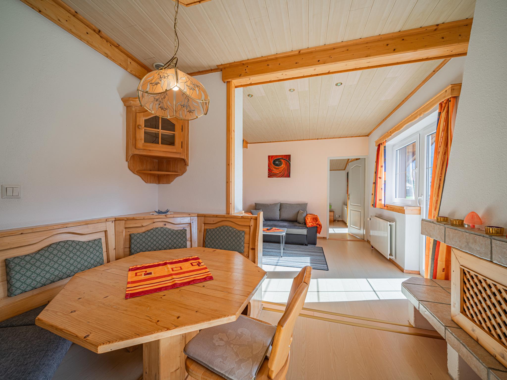 Outdoor terrace and views at Apartment Gabi in Brixen im Thale