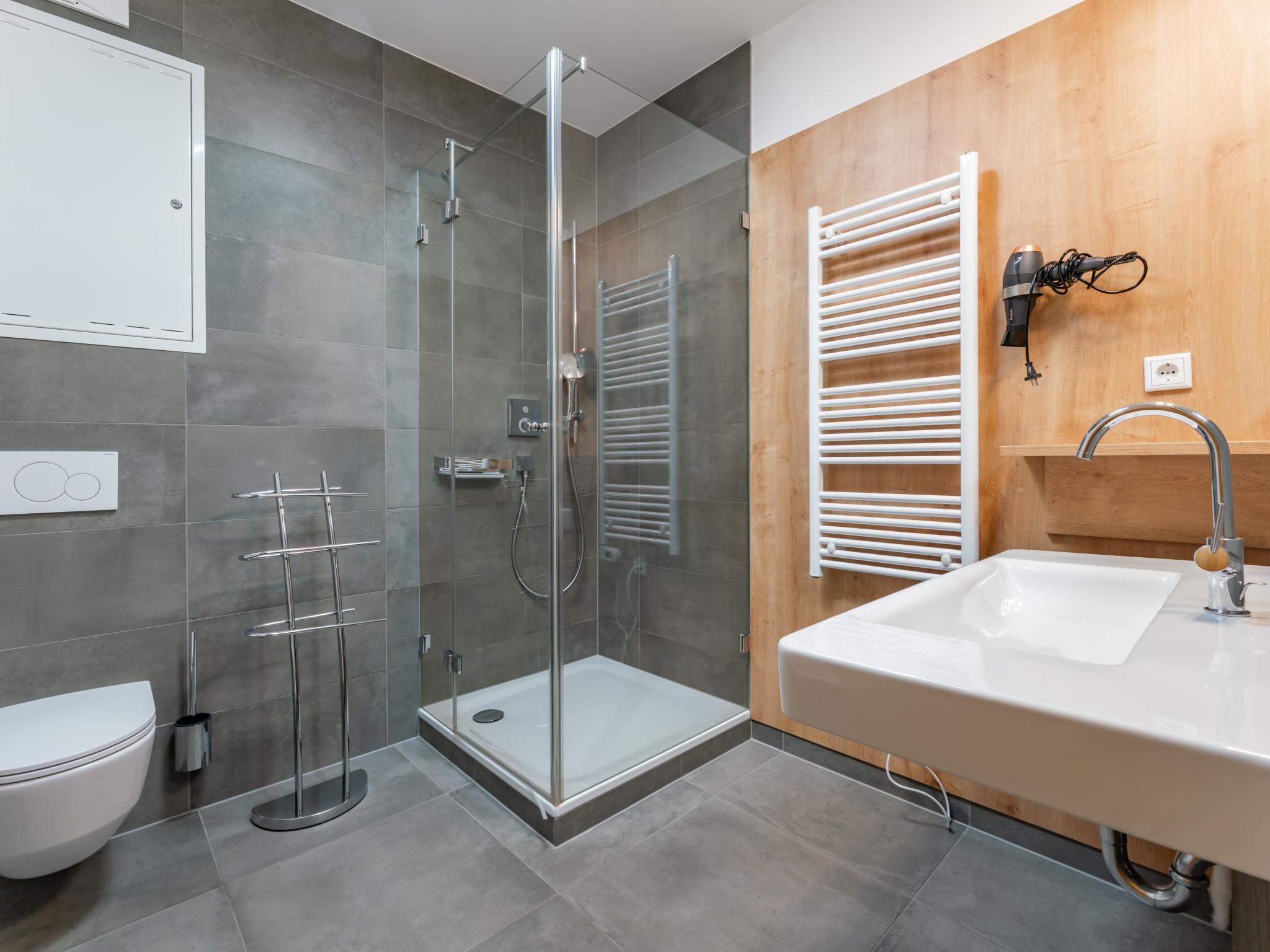 Outdoor terrace and views at Tauern Suites Mitterwirt TOP 125 in Piesendorf