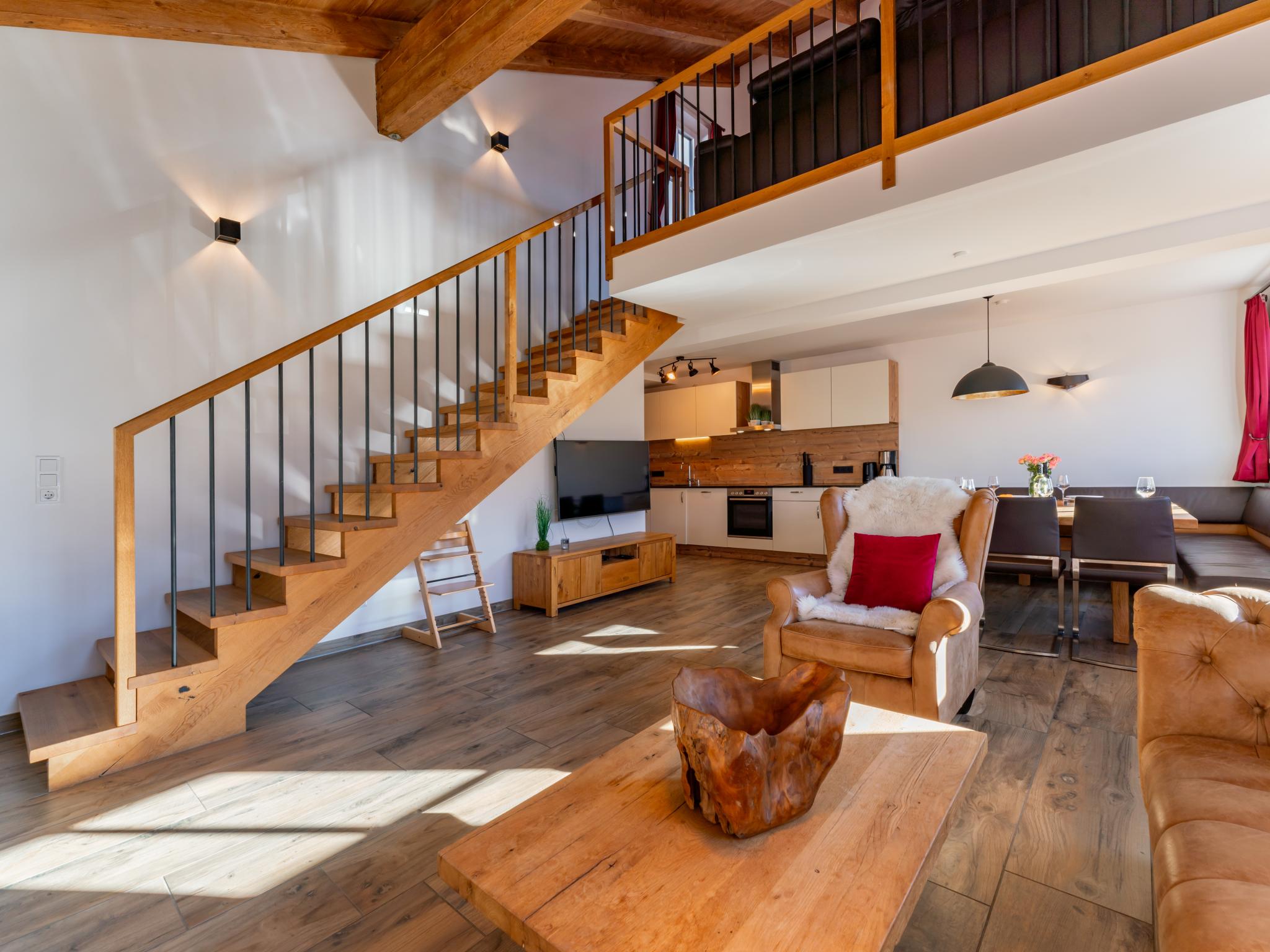 Modern kitchen at Tauern Suites Mitterwirt TOP 123 in Piesendorf