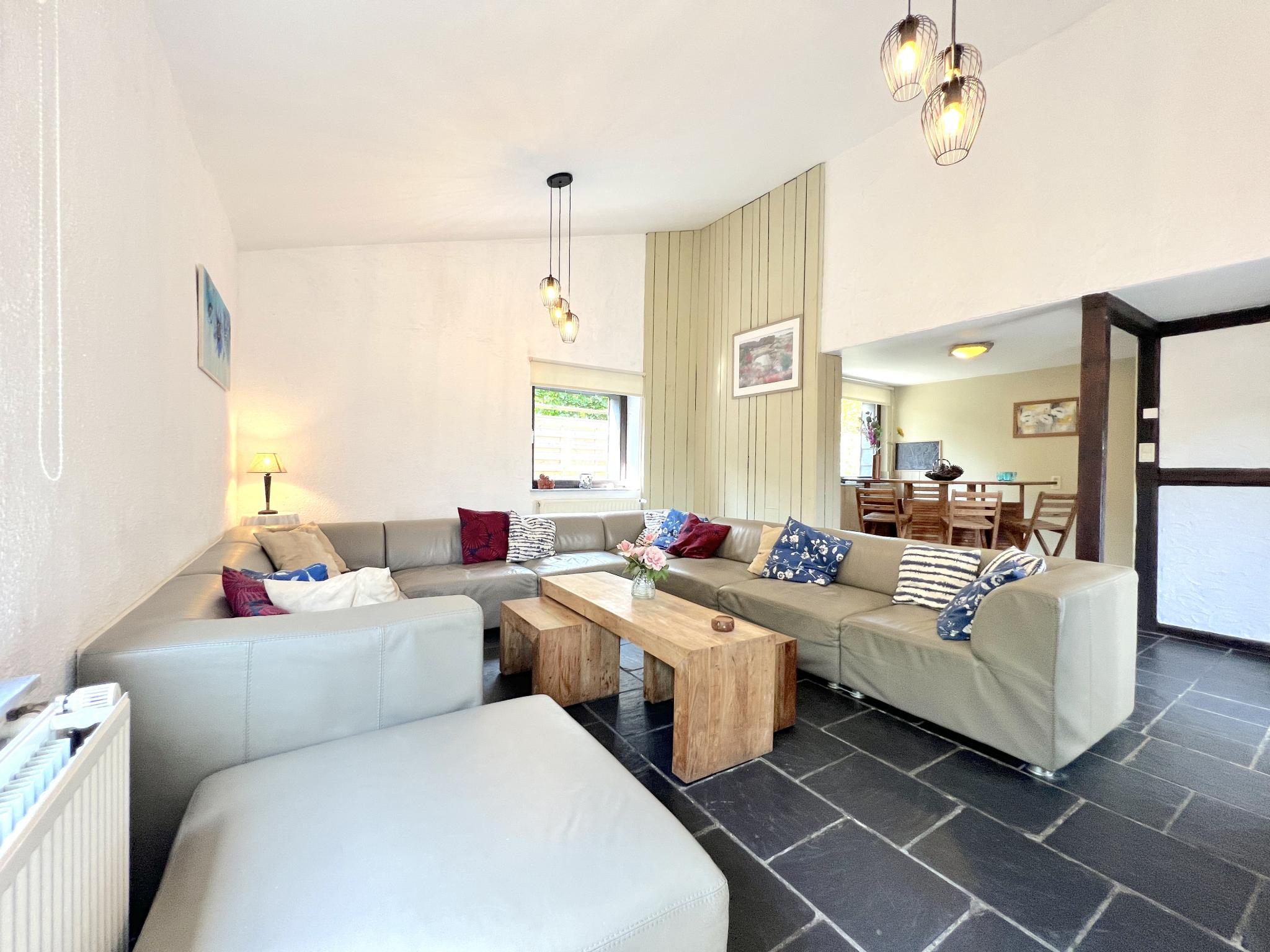 Living area at Aux Hirondelles in Malmedy