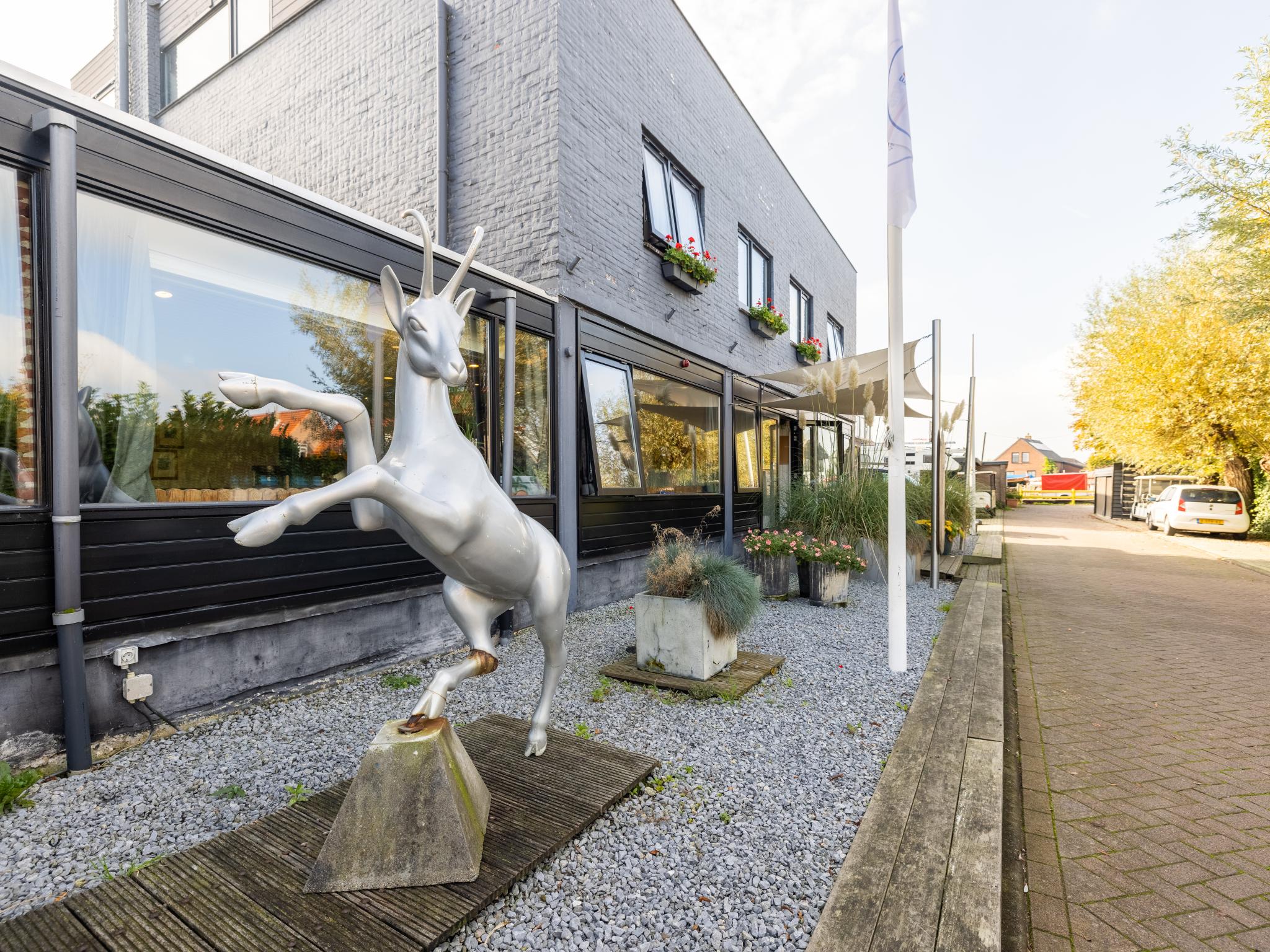 Living area at De Kaag Watersport Groepsaccommodatie - 50 pers in Kaag