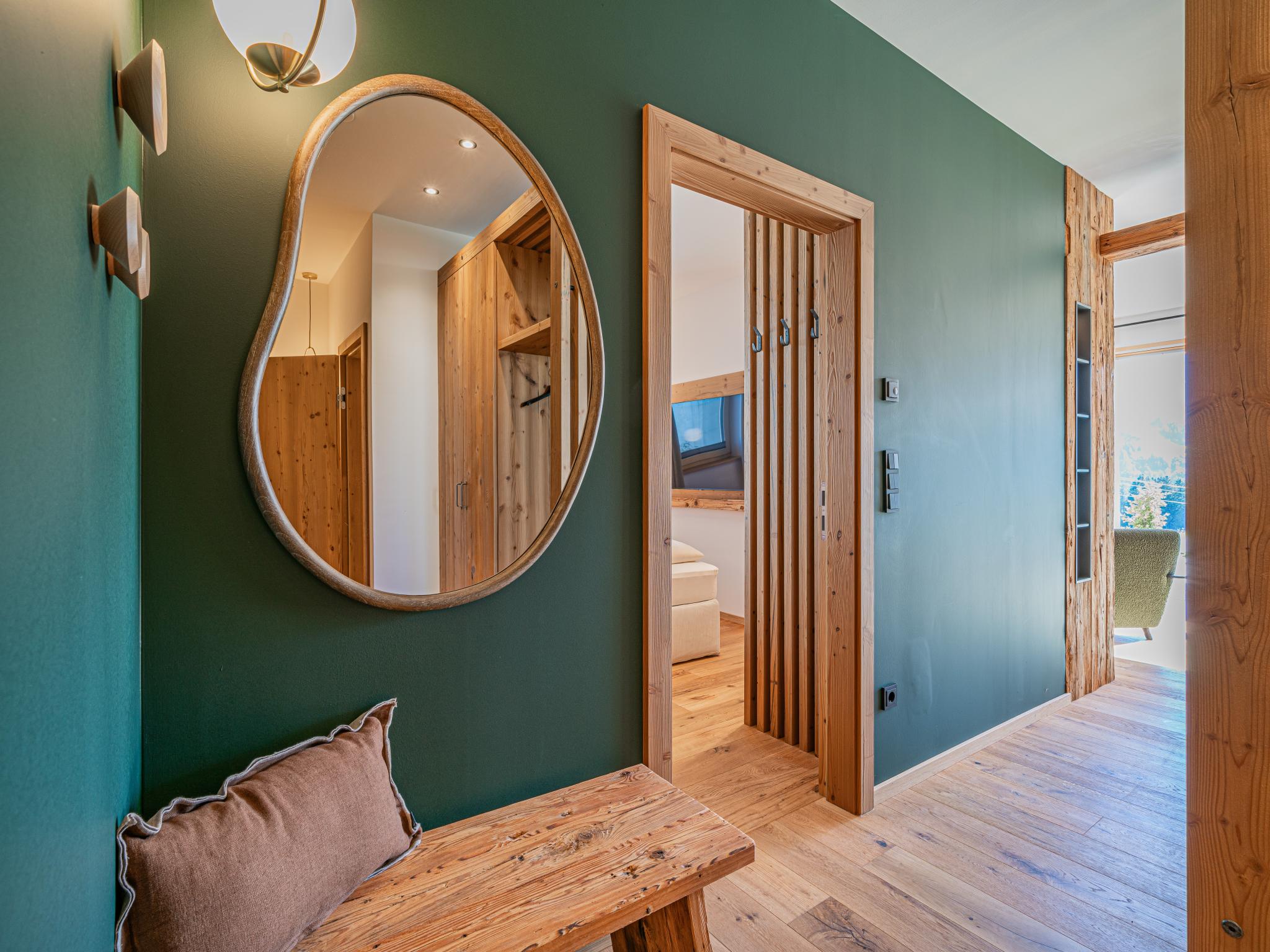 Swimming pool area at Premium Apartment Almrausch in Hollersbach im Pinzgau