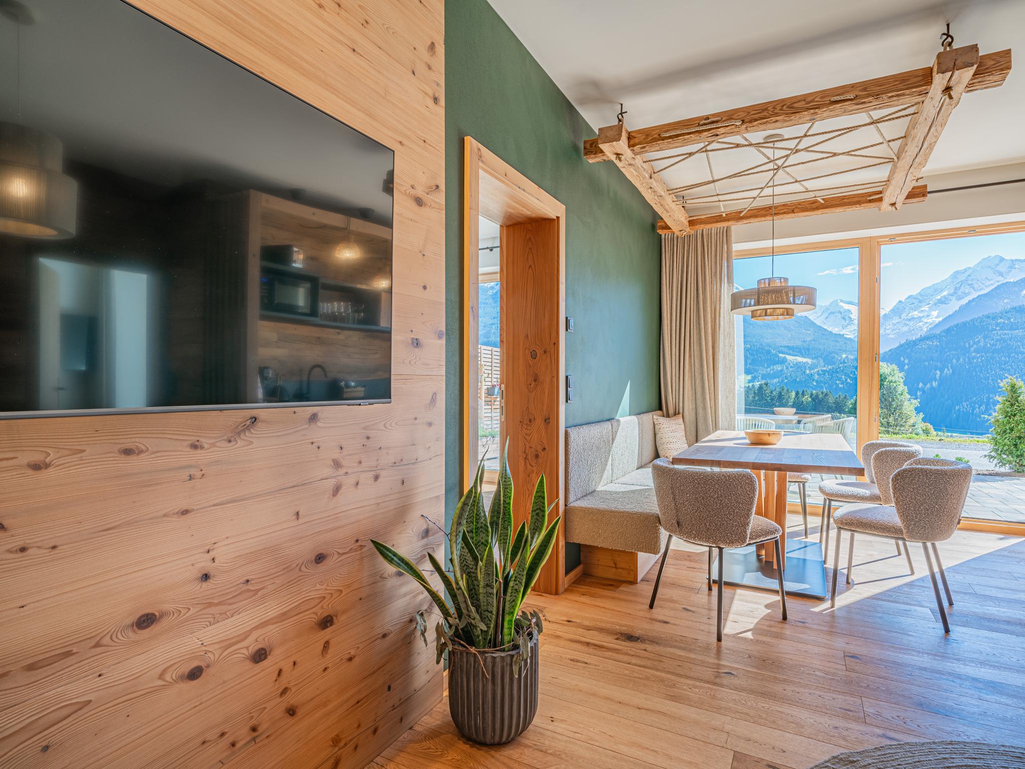 Bedroom with comfortable beds at Premium Apartment Edelweiß in Hollersbach im Pinzgau