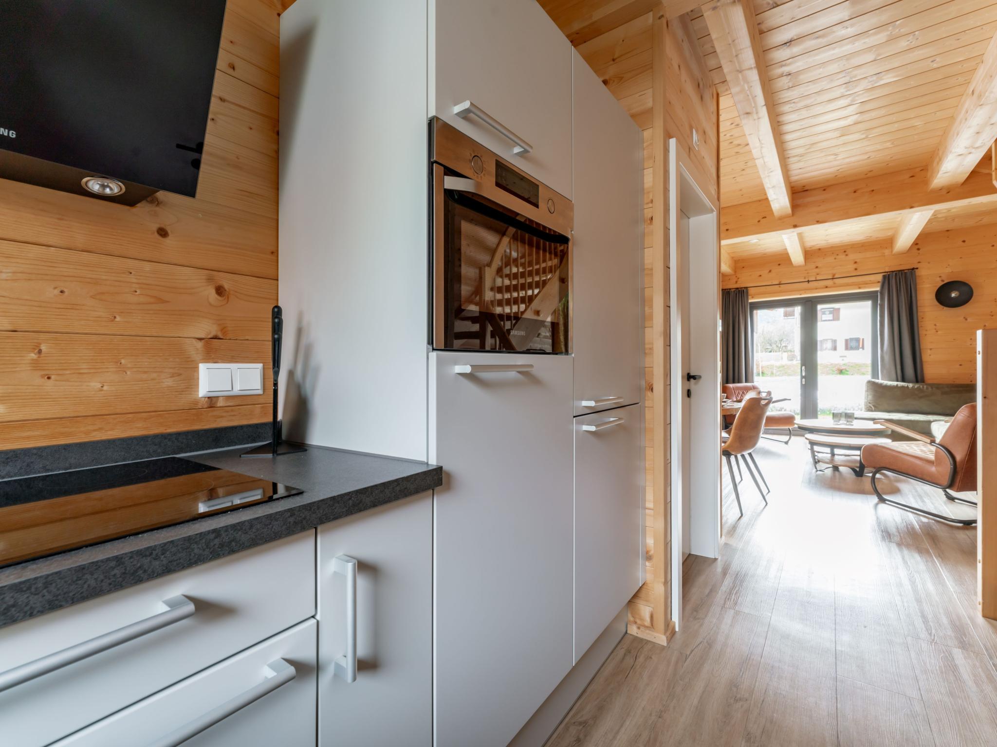 Bedroom with comfortable beds at Rattendorf 15B in Rattendorf