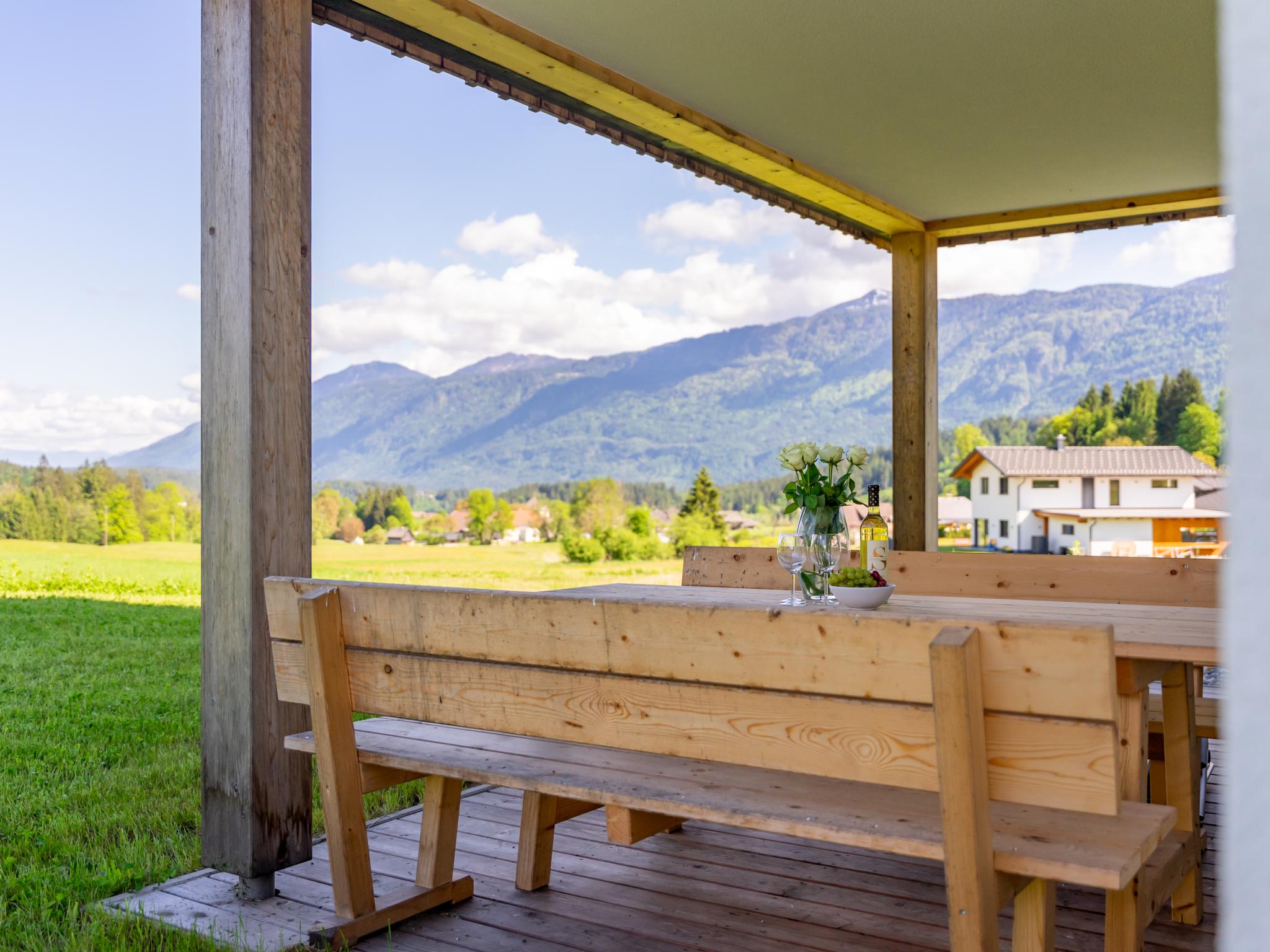 Swimming pool area at Obermöschach 13 in Hermagor-Pressegger See