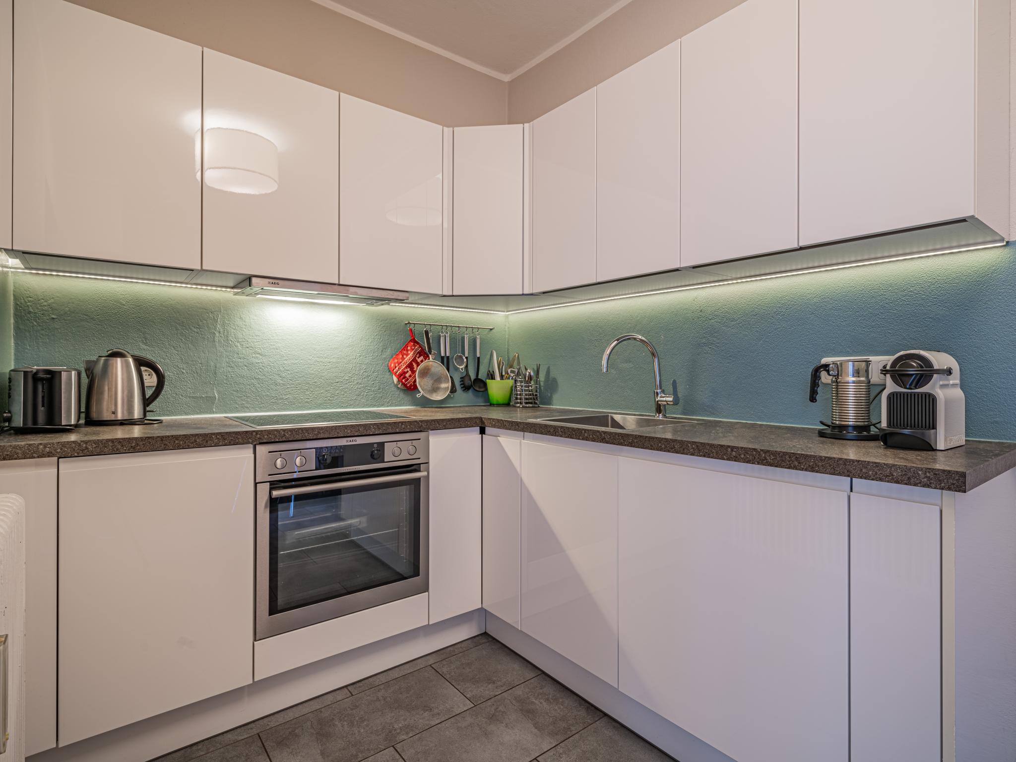 Modern kitchen at Kitz Apartments Top 1 in Kitzbühel