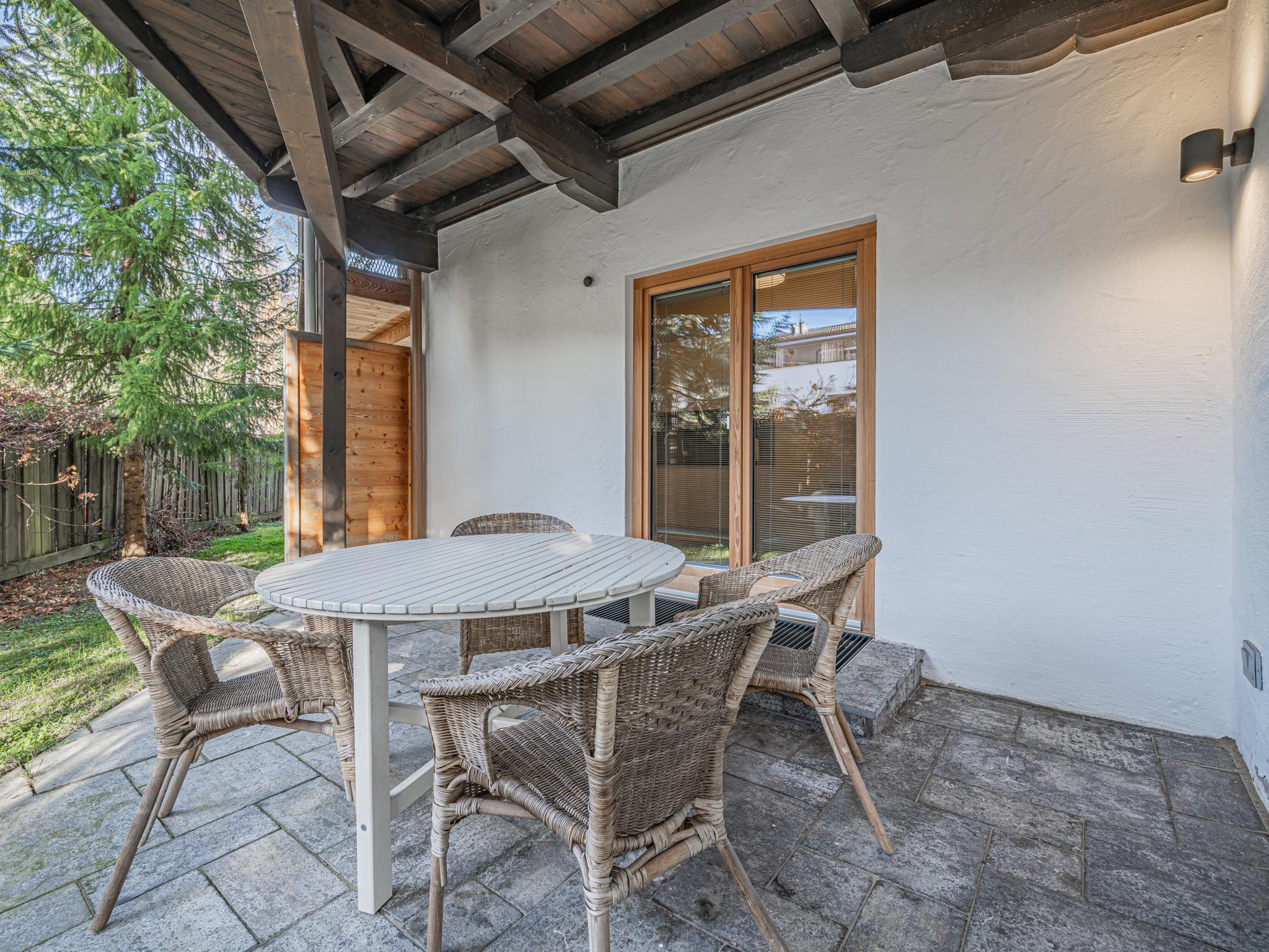 Outdoor terrace and views at Kitz Apartments Top 1 in Kitzbühel