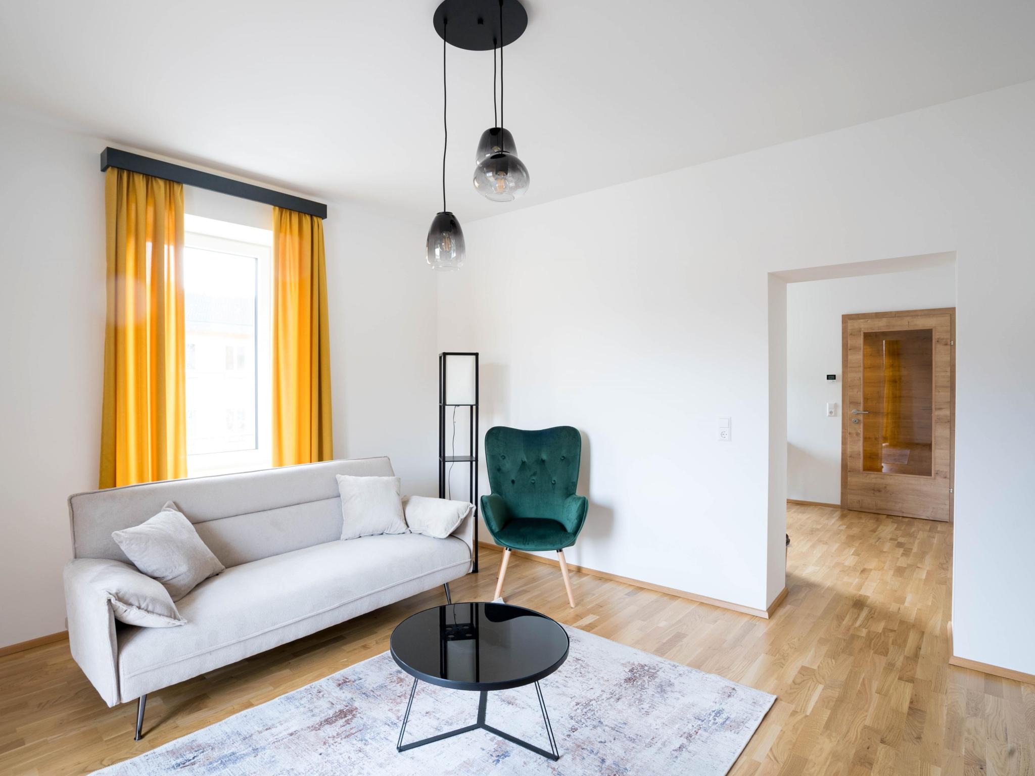 Outdoor terrace and views at Murleben Top 06 in Stadl an der Mur