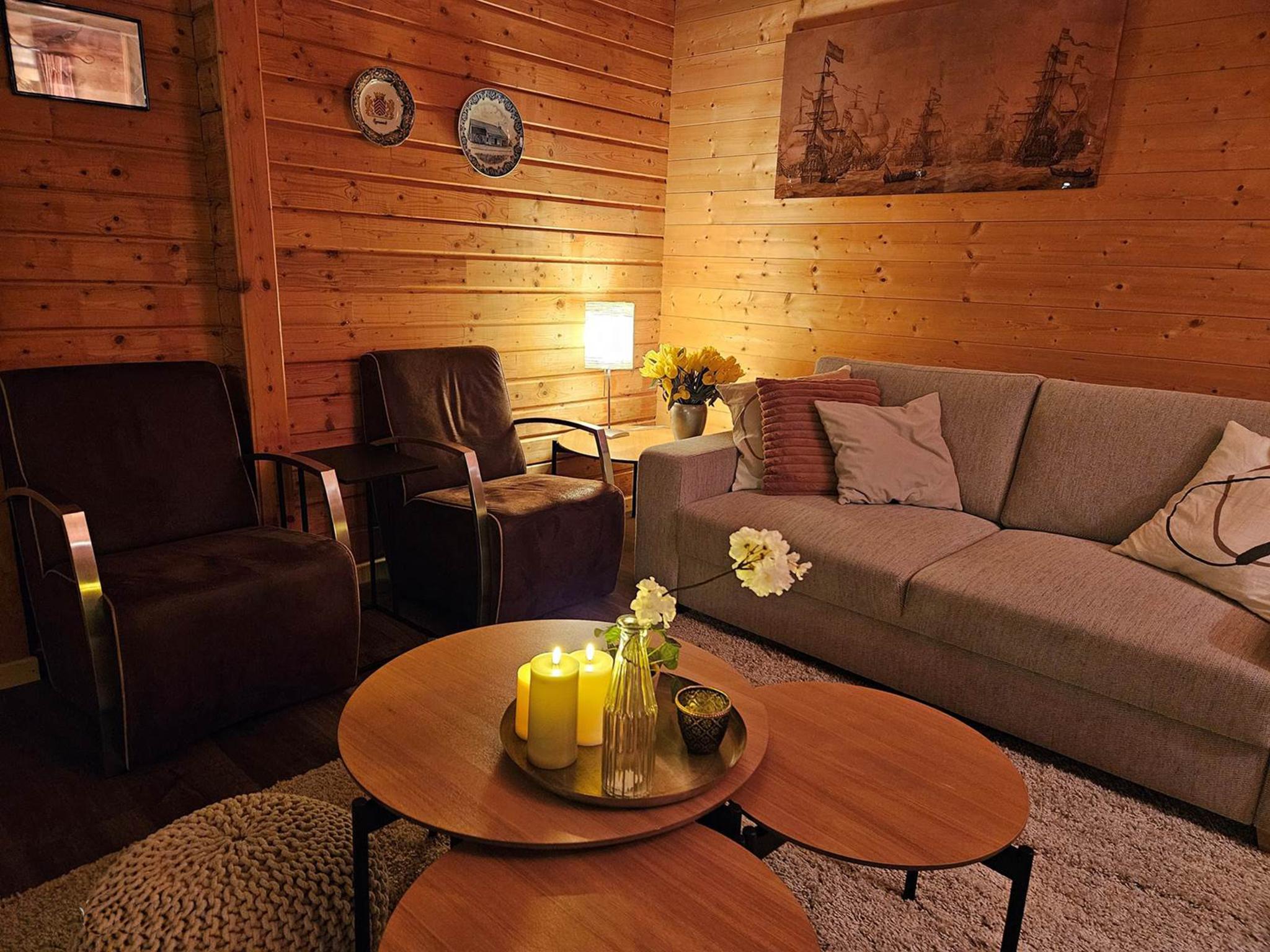 Outdoor terrace and views at Le Temps-Passe in Saint Jean d'Aulps