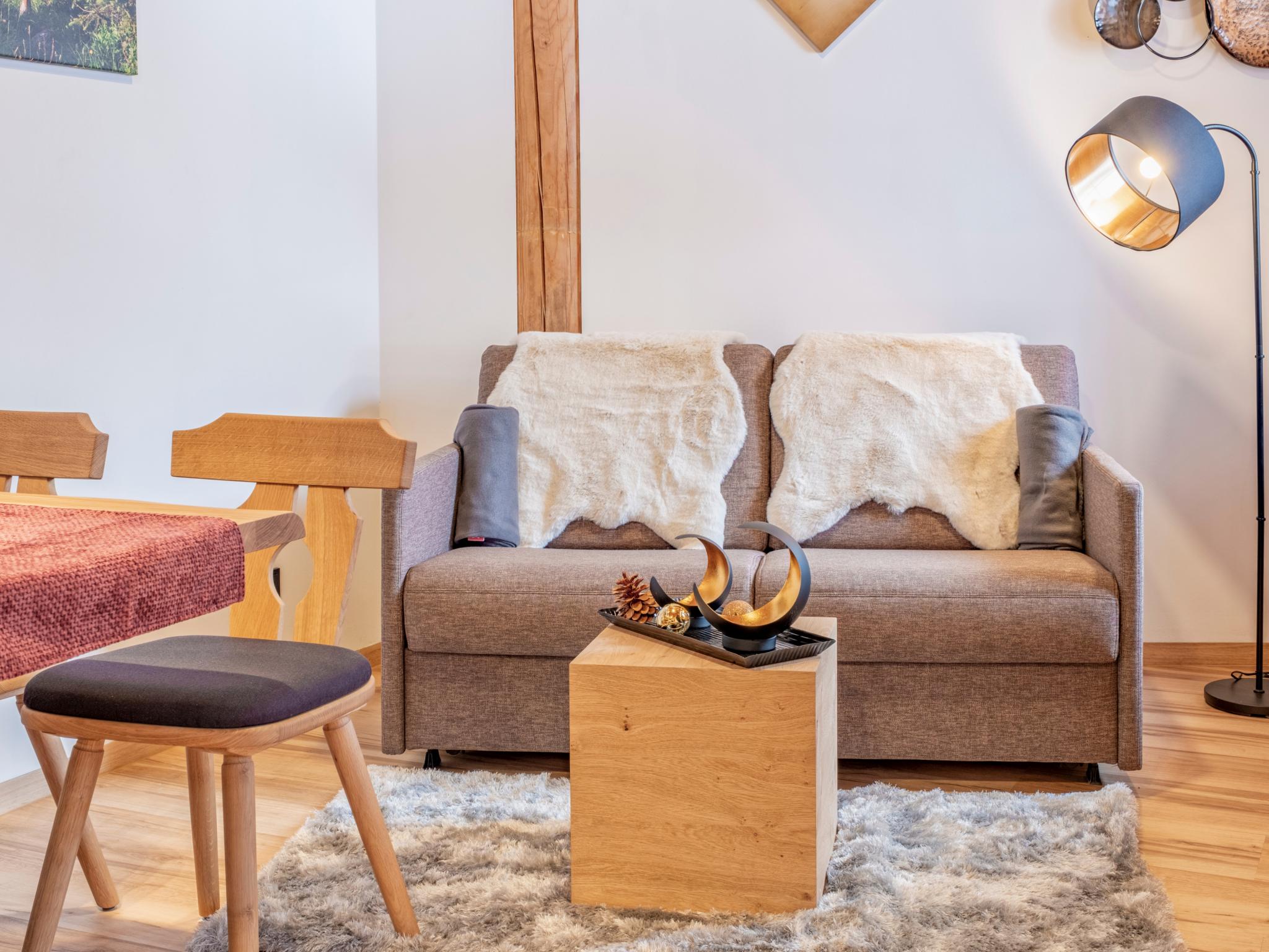 Living area at Deluxe Zirberl Top 1 in Weißpriach