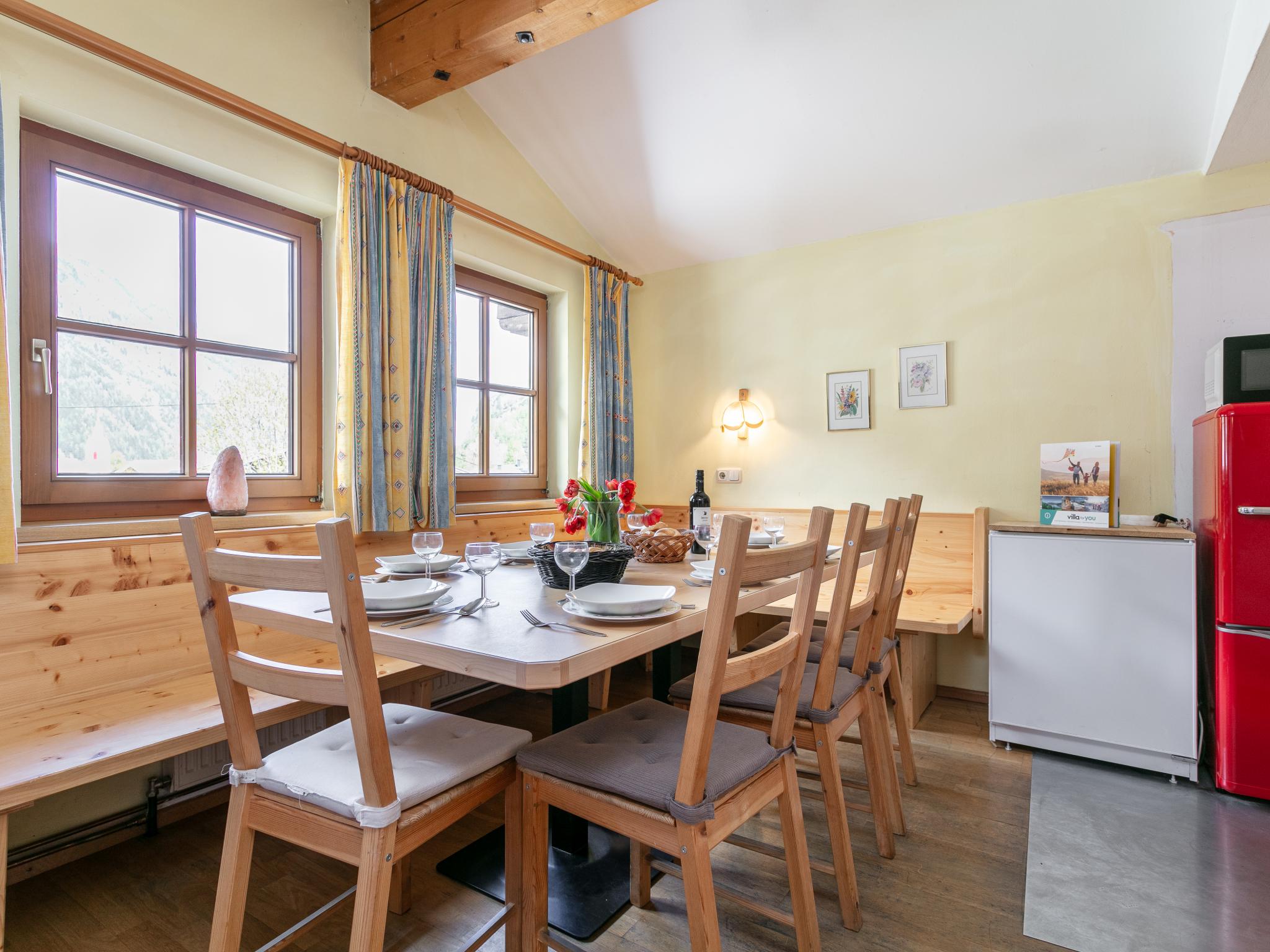 Modern kitchen at Schweizerhof Arnika in Huben