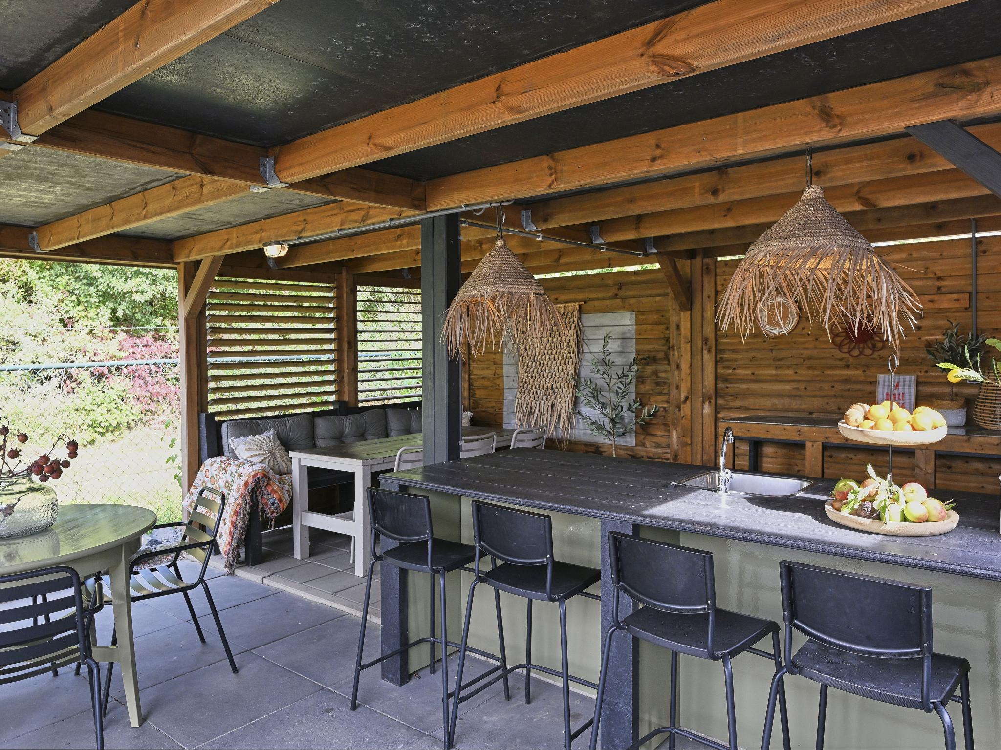 Living area at Casa Familia in Sint-Annaland
