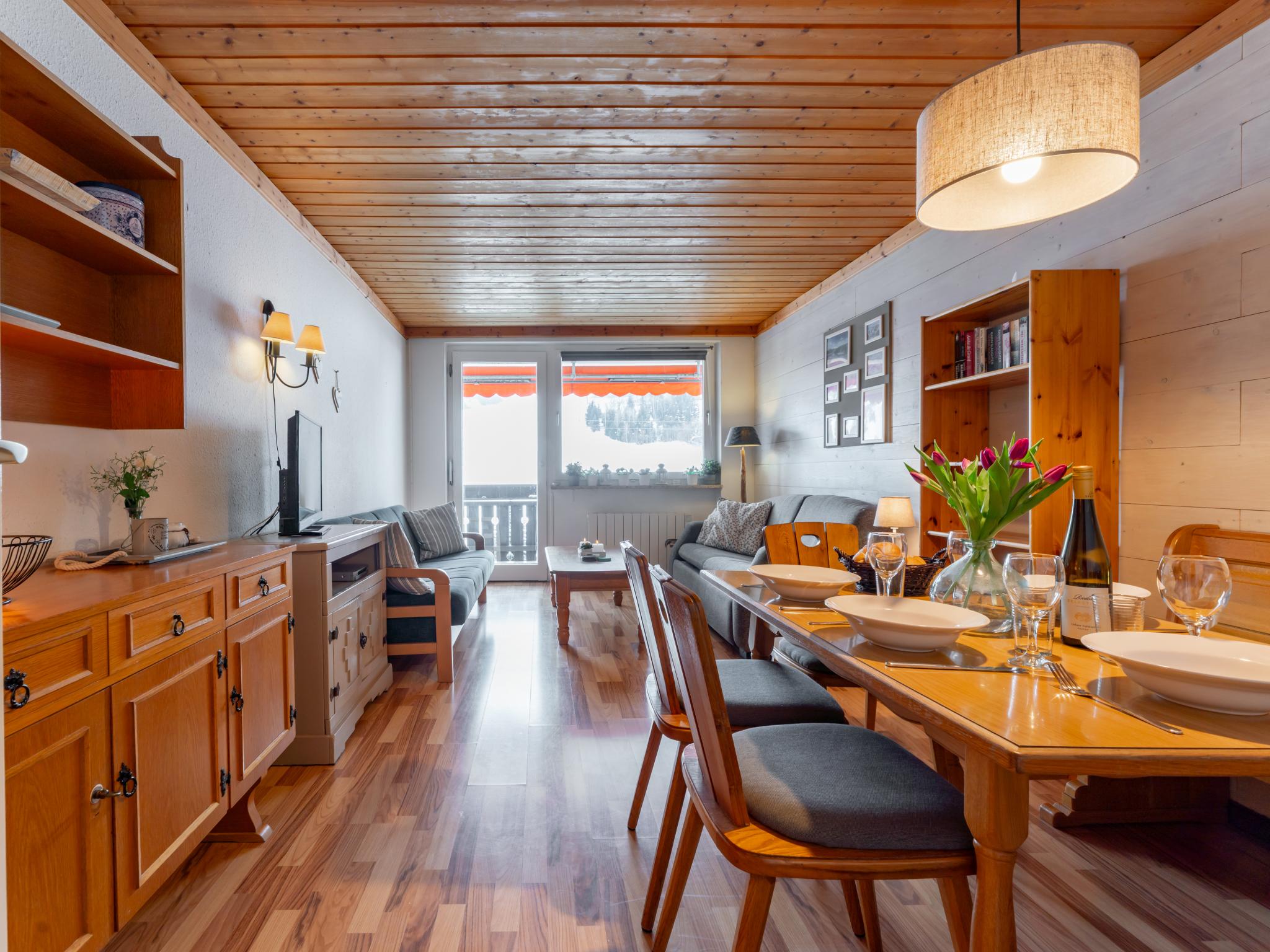 Bedroom with comfortable beds at Hinterreitblick in Maria Alm