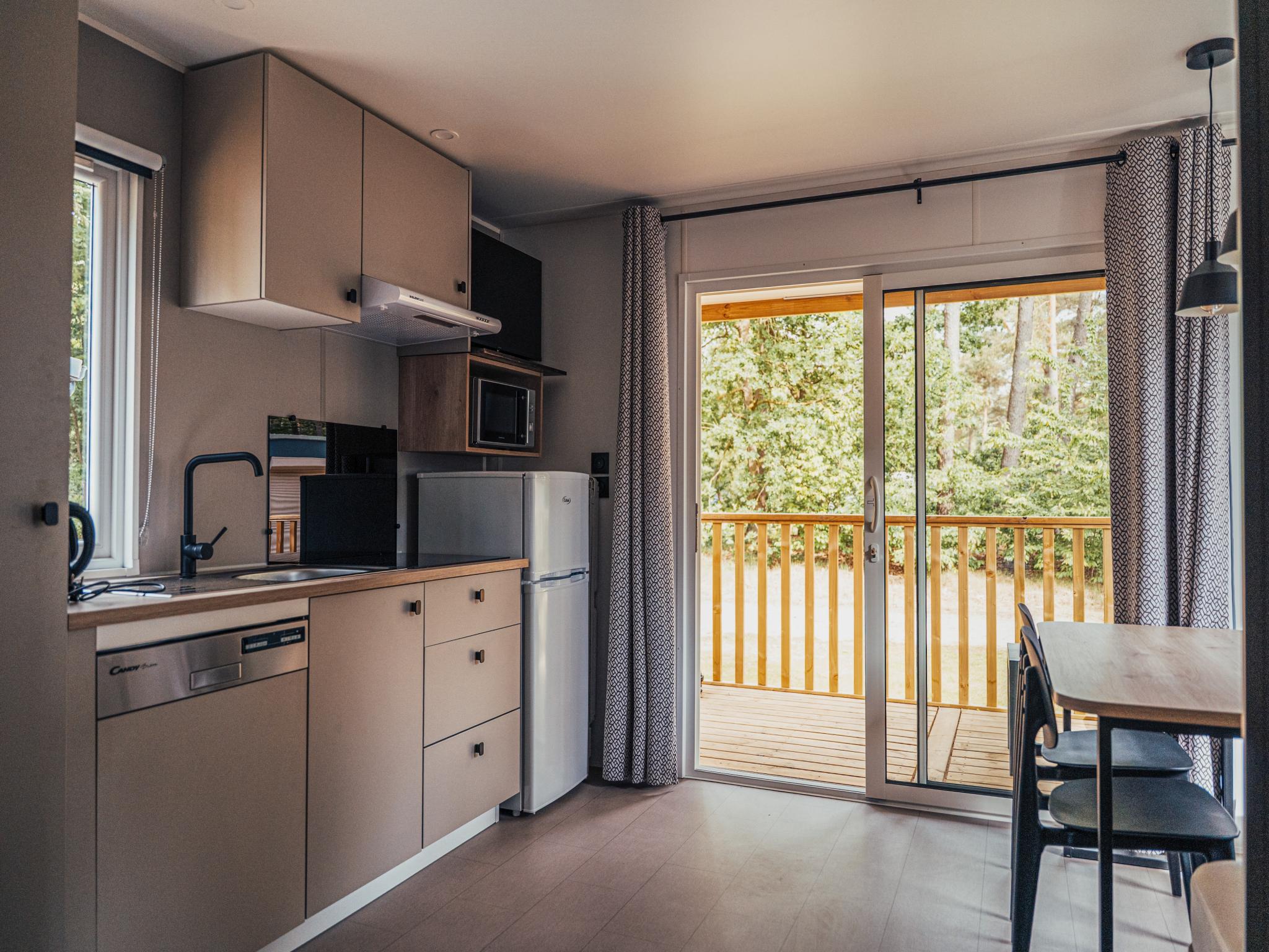 Modern kitchen at Loggia Wood in Vessem