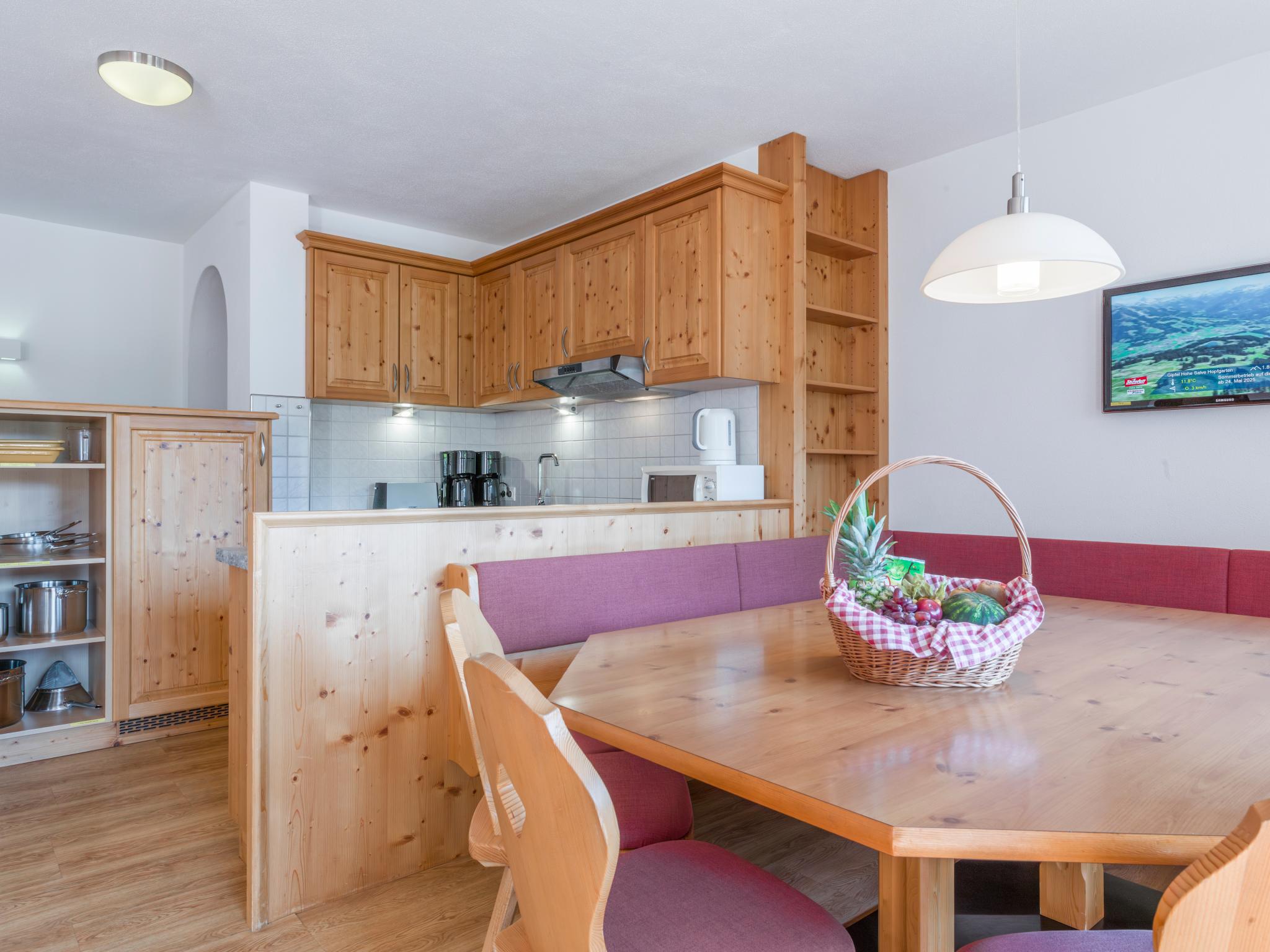 Outdoor terrace and views at Next To The Ski Lift Top 3 in Brixen im Thale