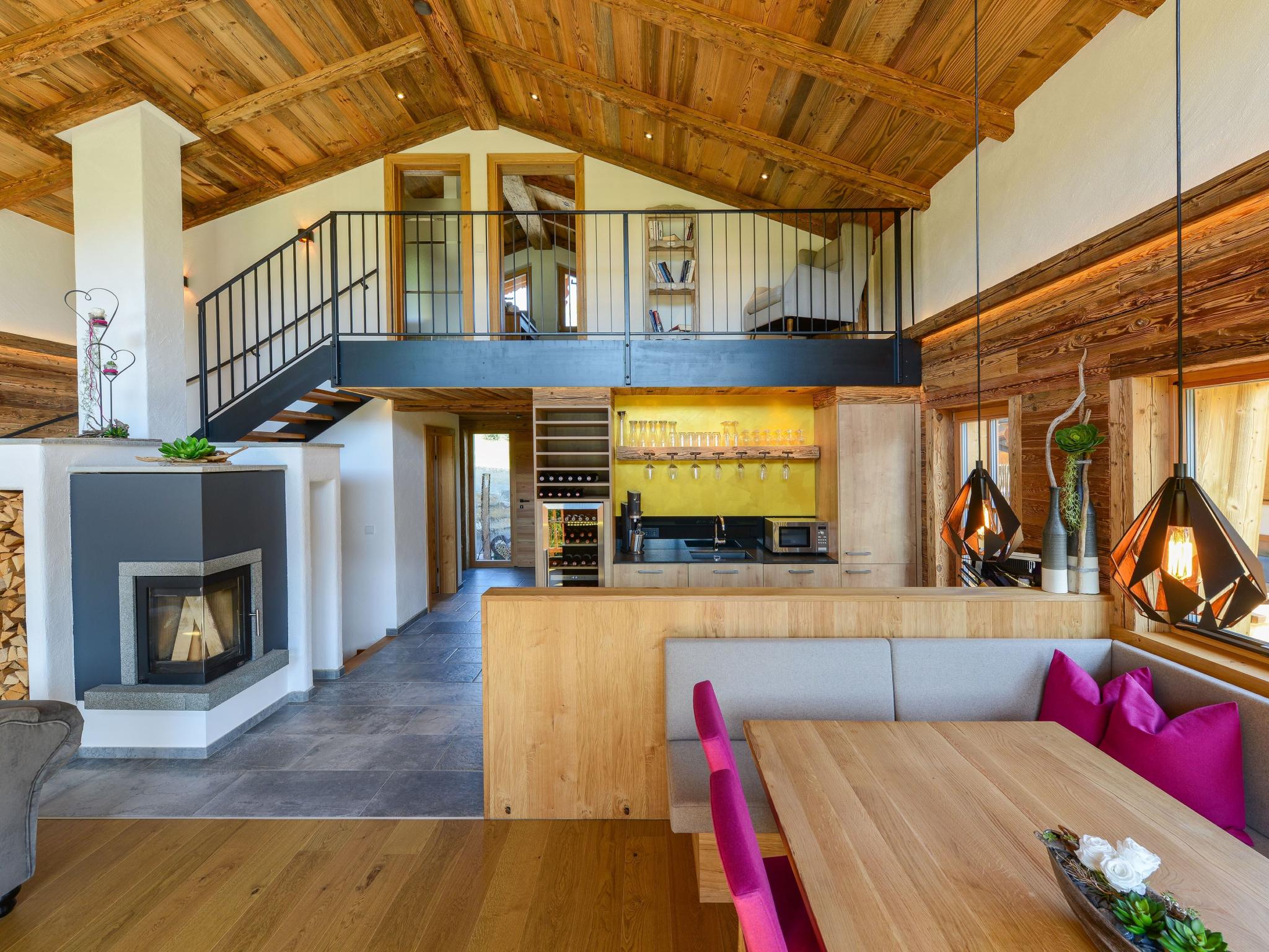 Living area at Gamslodge in Goldegg