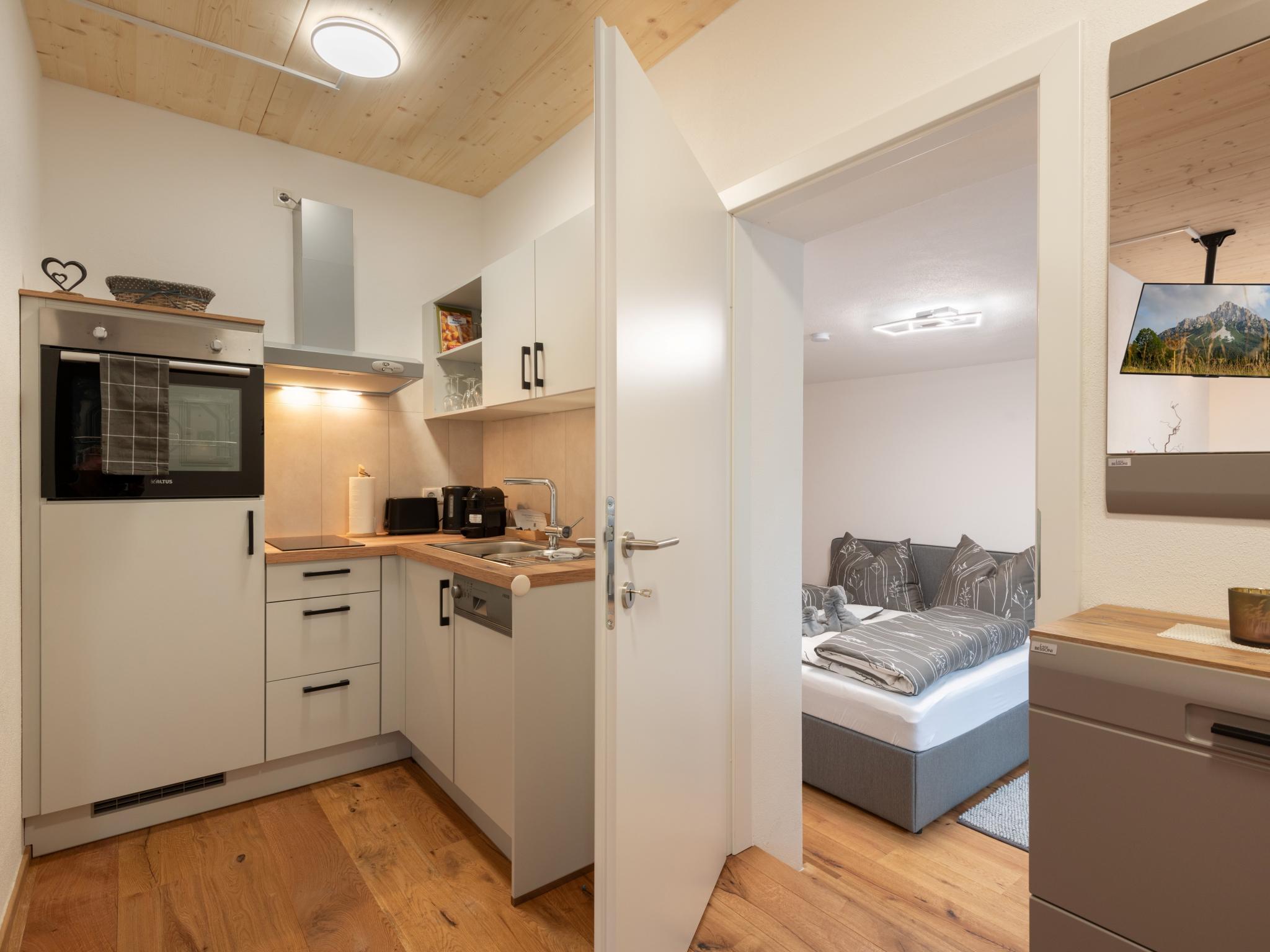 Outdoor terrace and views at Almblick in Angath