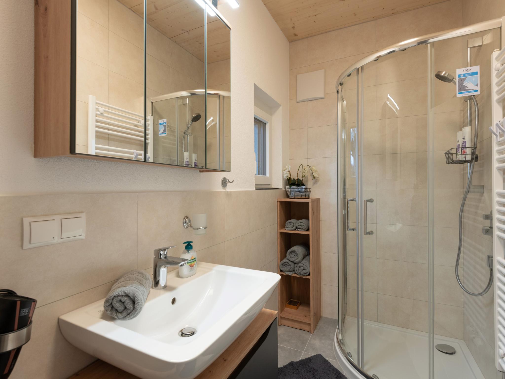 Living area at Almblick in Angath