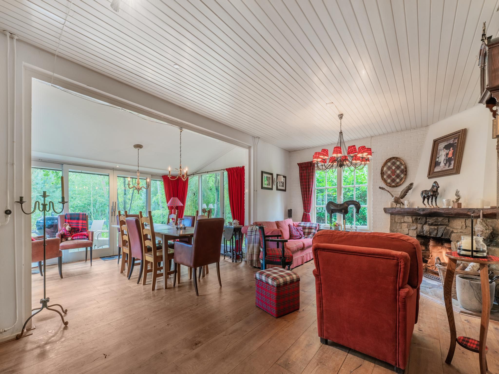 Outdoor terrace and views at Mc Ghil in Baarle-Nassau