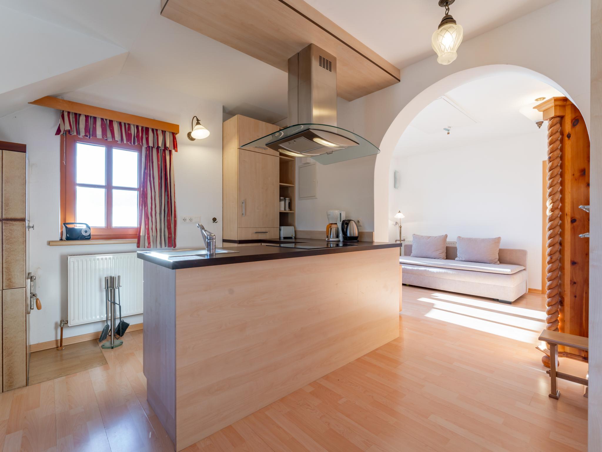 Bedroom with comfortable beds at Fanningberg in Mariapfarr